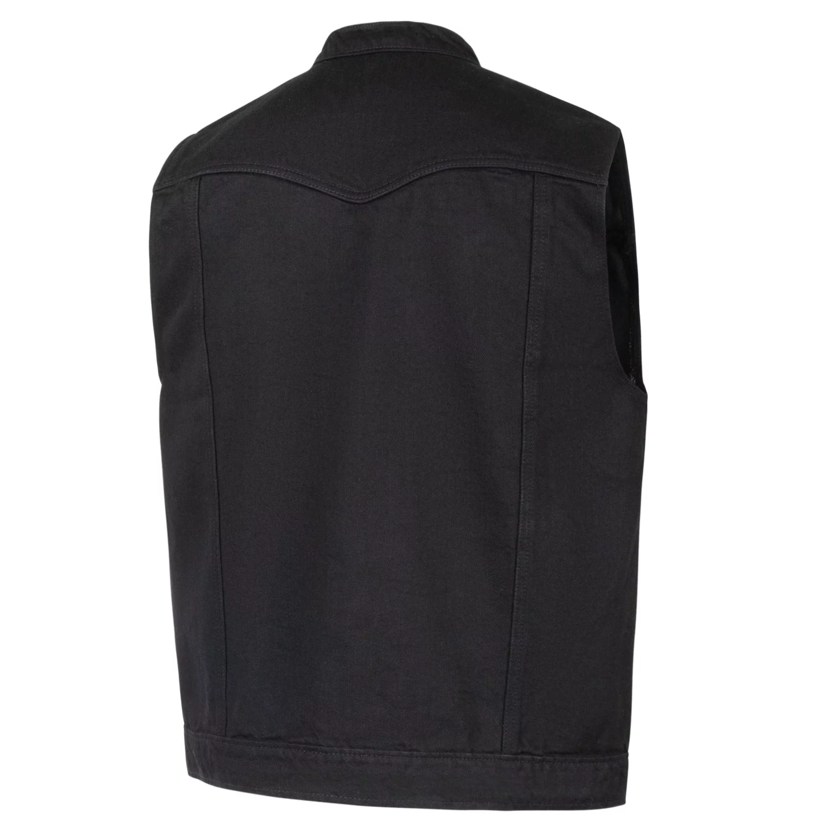 Legendary 'Revolution' Mens Denim Motorcycle Vest