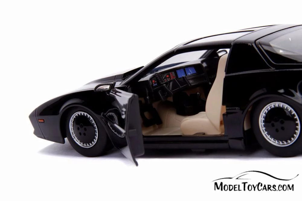 1982 Pontiac Firebird Trans Am with lights, Knight Rider K.I.T.T. - Jada 30086 - 1/24 scale Diecast Model Toy Car