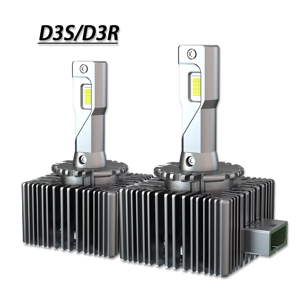 Pair D3S D3R LED Headlight Bulbs Kit For Ford Mustang 2013-2018 High&Low Beam