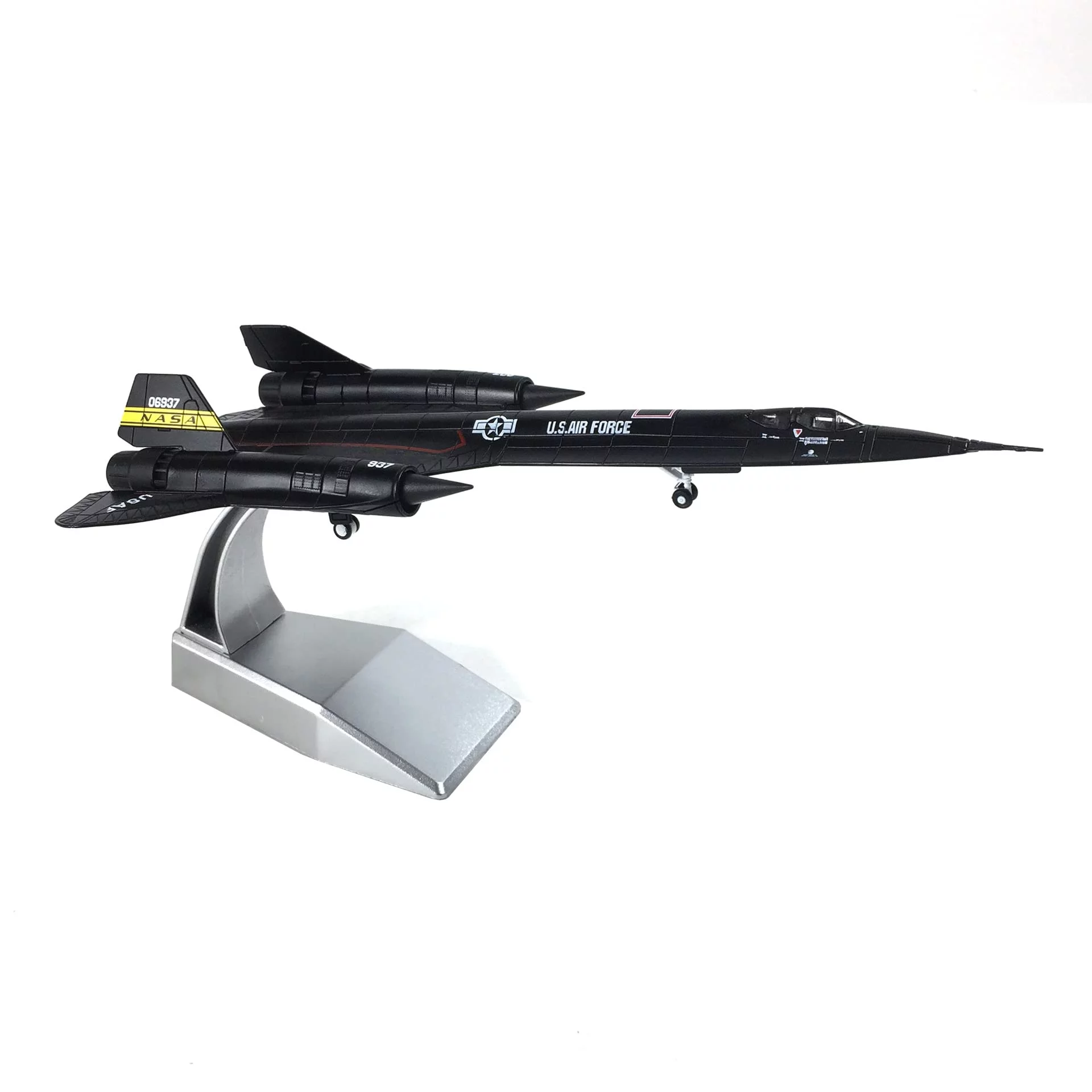 NUOTIE U.S. SR-71 Blackbird Reconnaissance 1:144 Scale Aircraft Metal Diecast Military Fighter Model