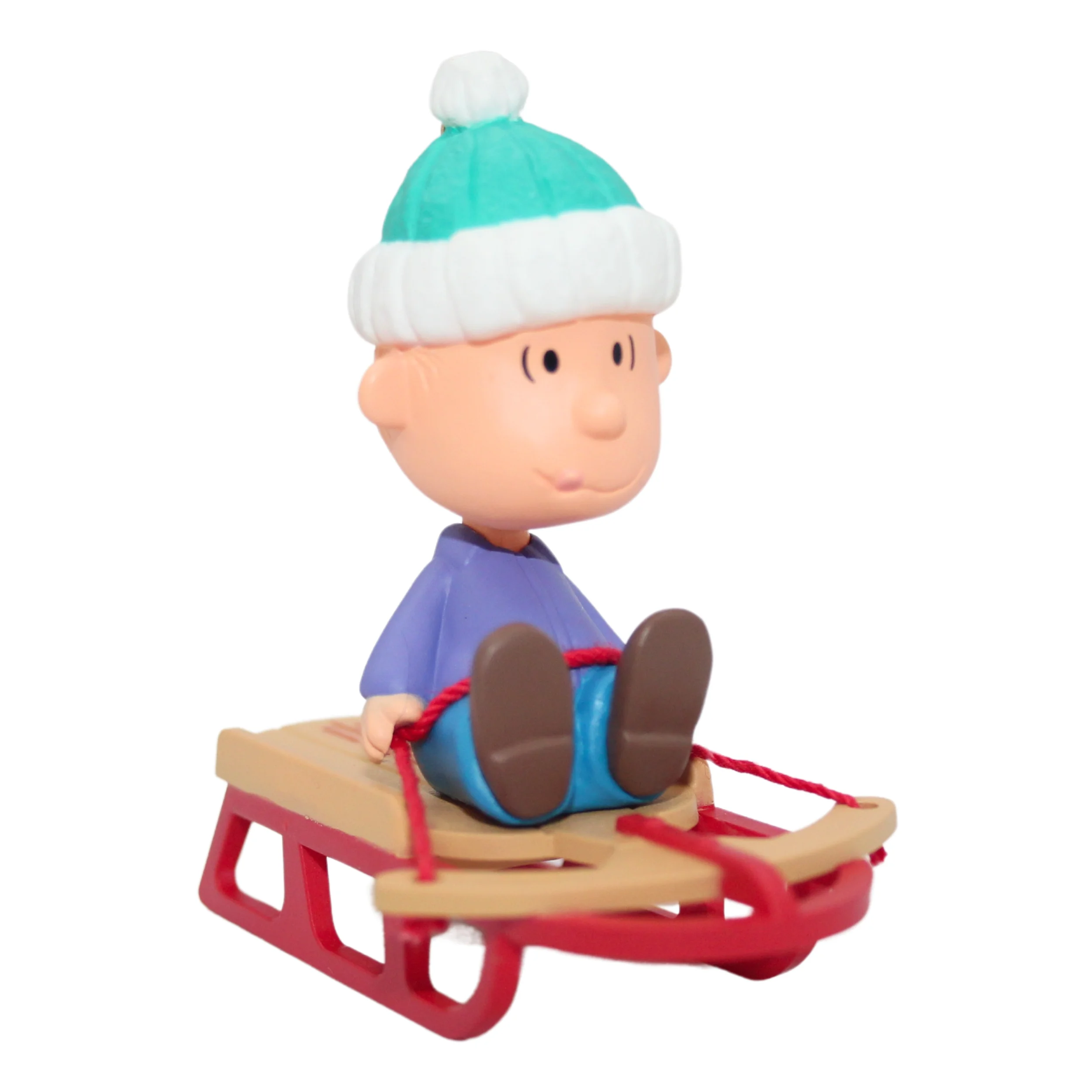 Hallmark Ornament The Peanuts Gang Collector Series, Linus on Sled