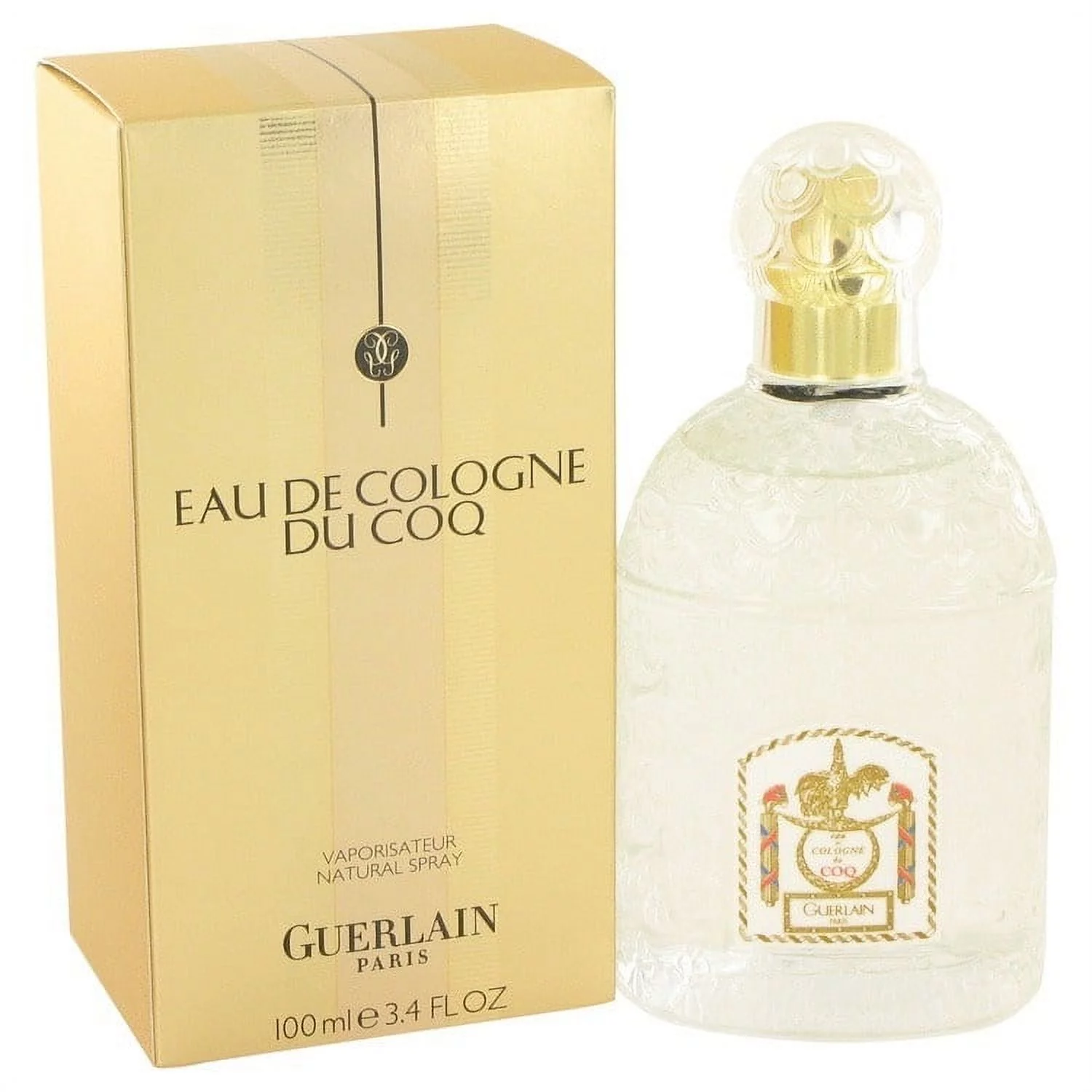 Du Coq by Guerlain, 3.3 oz Eau De Cologne Spray Unisex