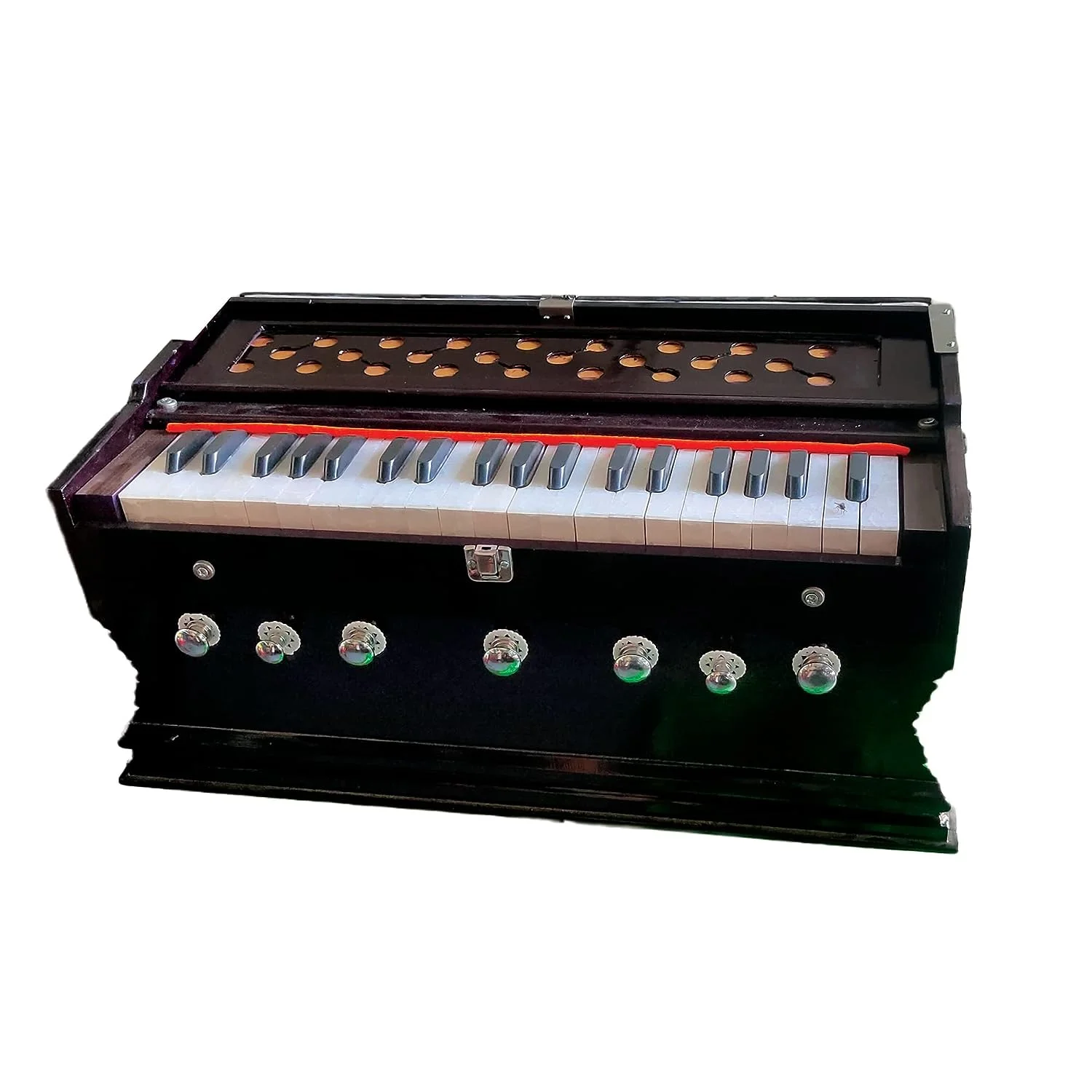 Harmonium Musical Instrument | Octave | 39 Keys | Double Bellow |