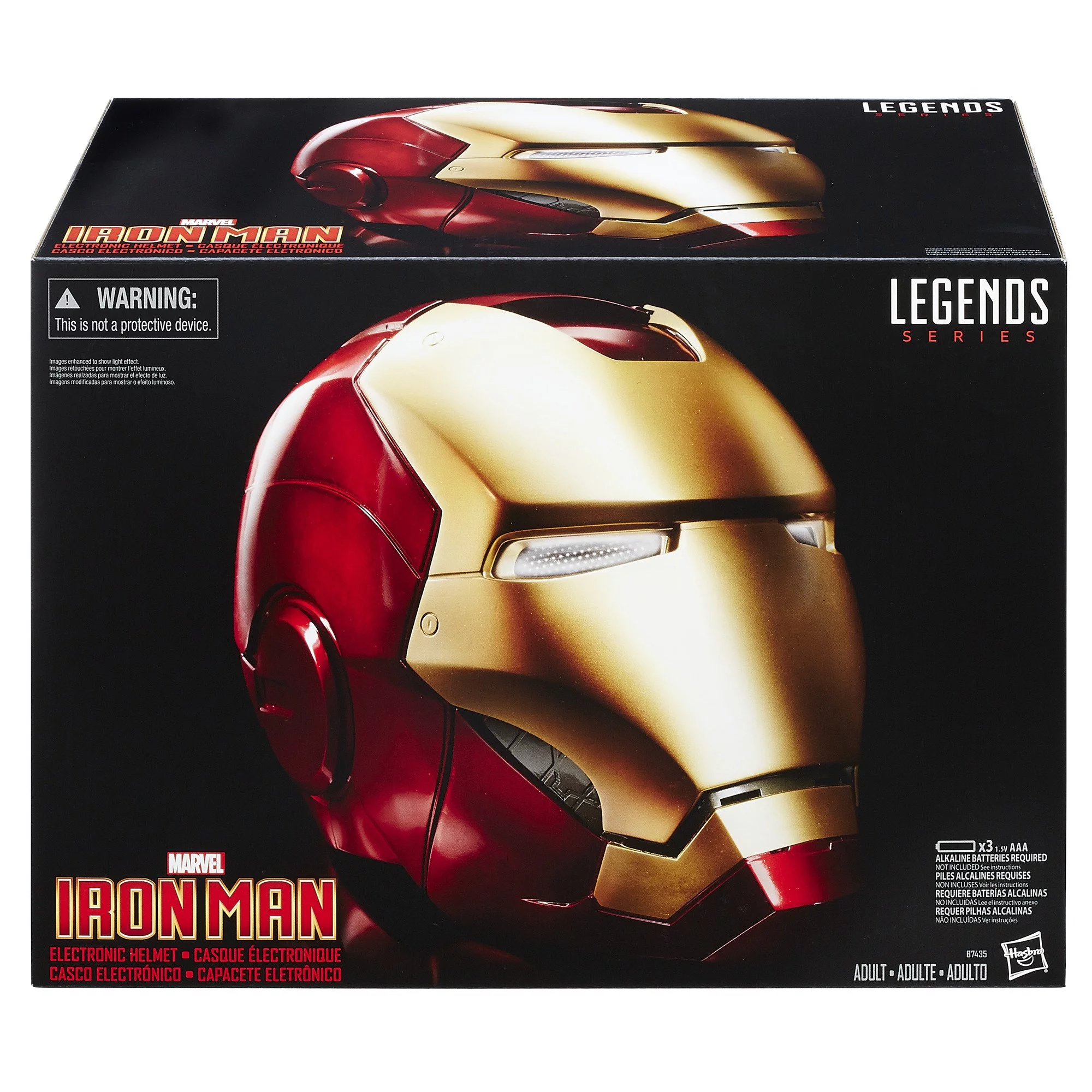 Hasbro HSBB7435 Avenger Legends Iron Man Electronic Helmet