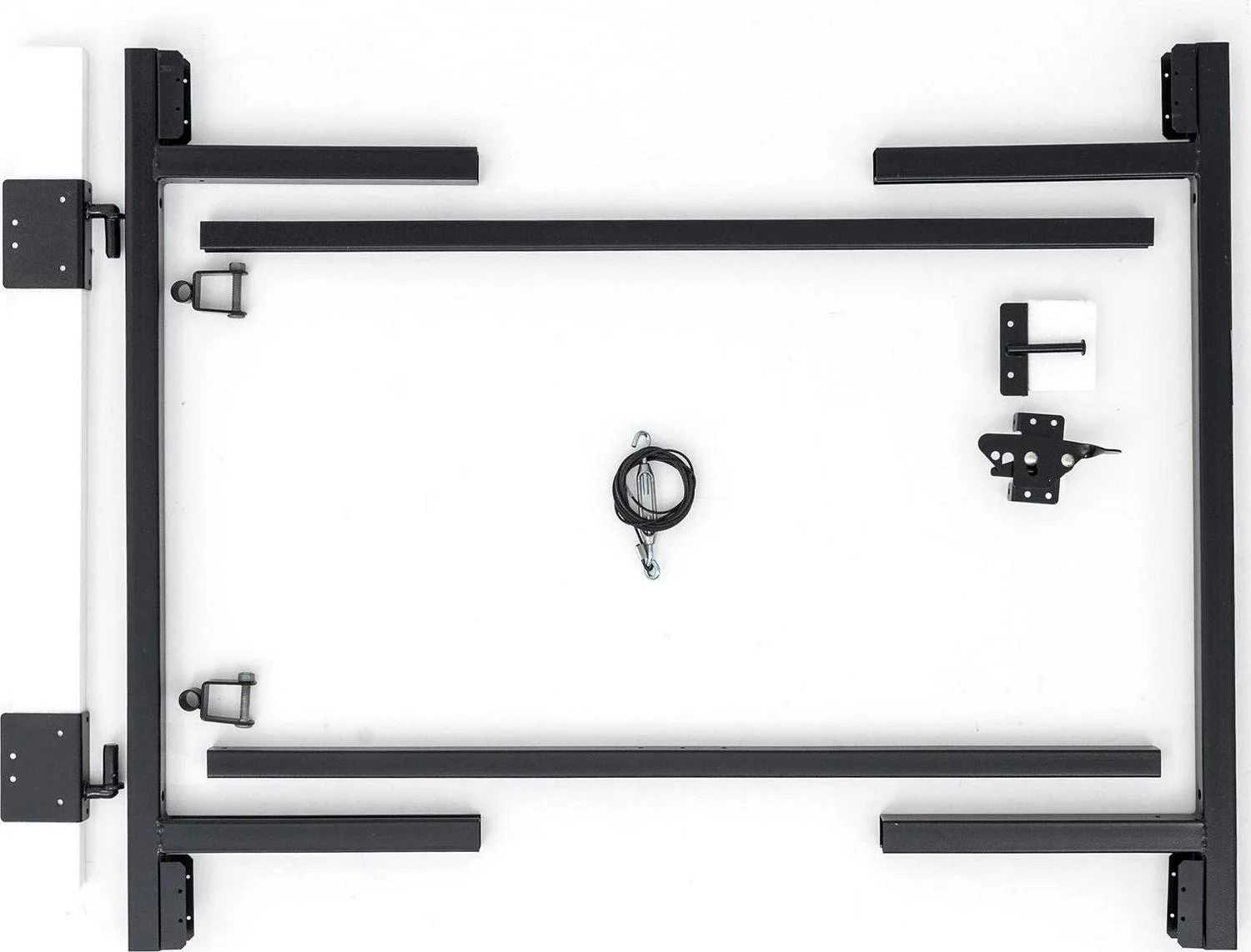 Adjust-A-Gate 2 Rail 34 in. H/36 in. - 60 in. W Kit-Front Gate Series
