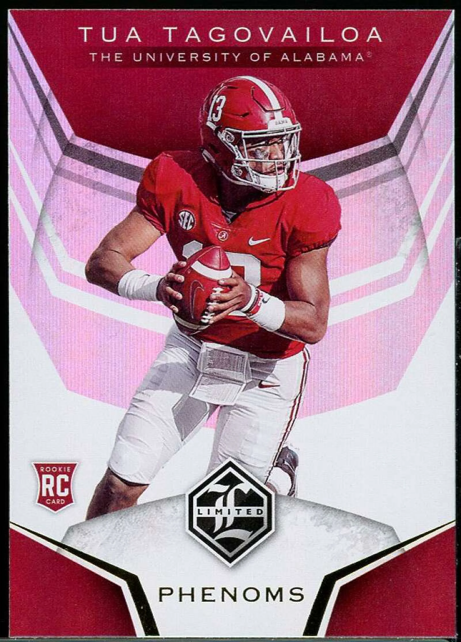 Tua Tagovailoa Rookie Card 2020 Limited Phenoms Red #3