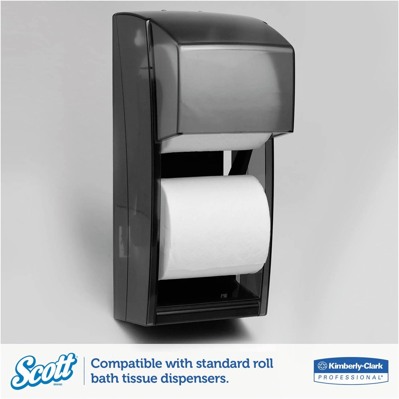 Scott Essential Standard Roll Bathroom Tissue, Septic Safe, 2-Ply, White (550 sheets/roll, 80 rolls)