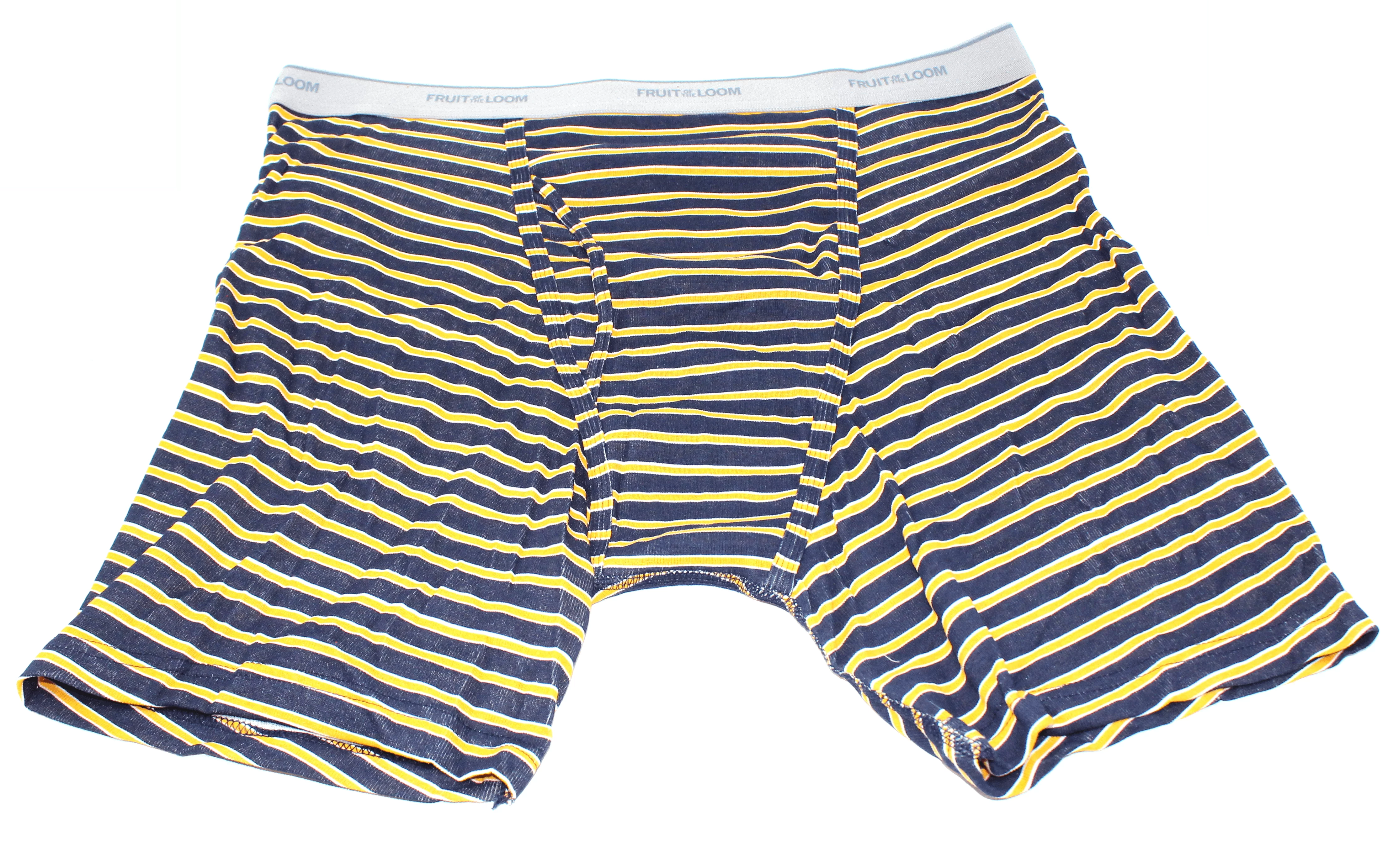 Men's Stripe/Solid Boxer Briefs, 3XL 6 Pack
