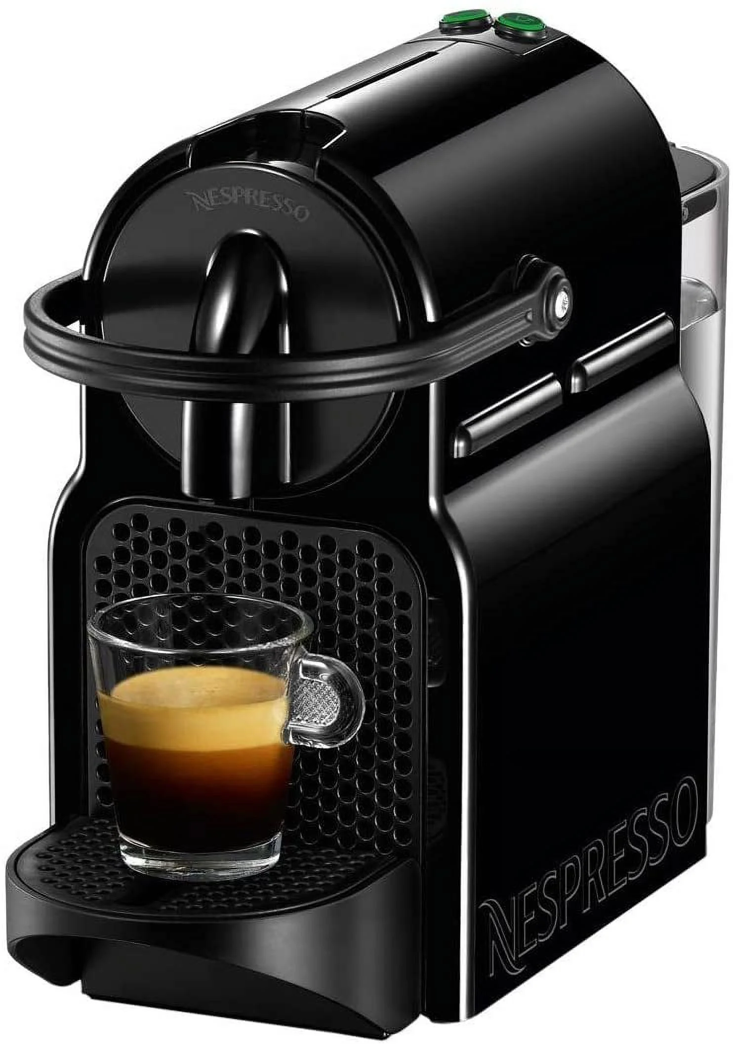 Breville Nespresso D40-US-BK-NE Inissia Plastic Buttons Espresso Maker, Black