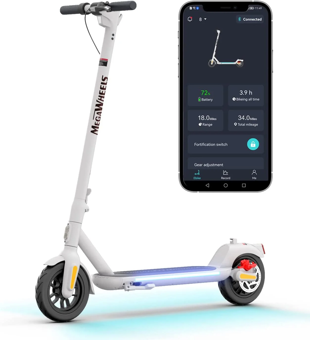 Megawheels Adult Electric Scooter, 9