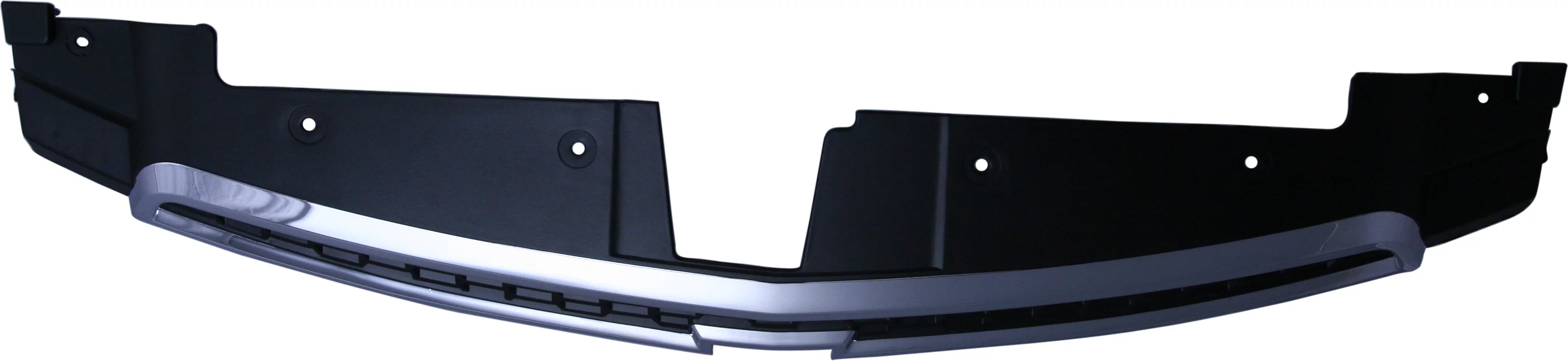 Grille Assembly Compatible with 2011-2014 Chevrolet Cruze Chrome Shell with Painted Black Insert