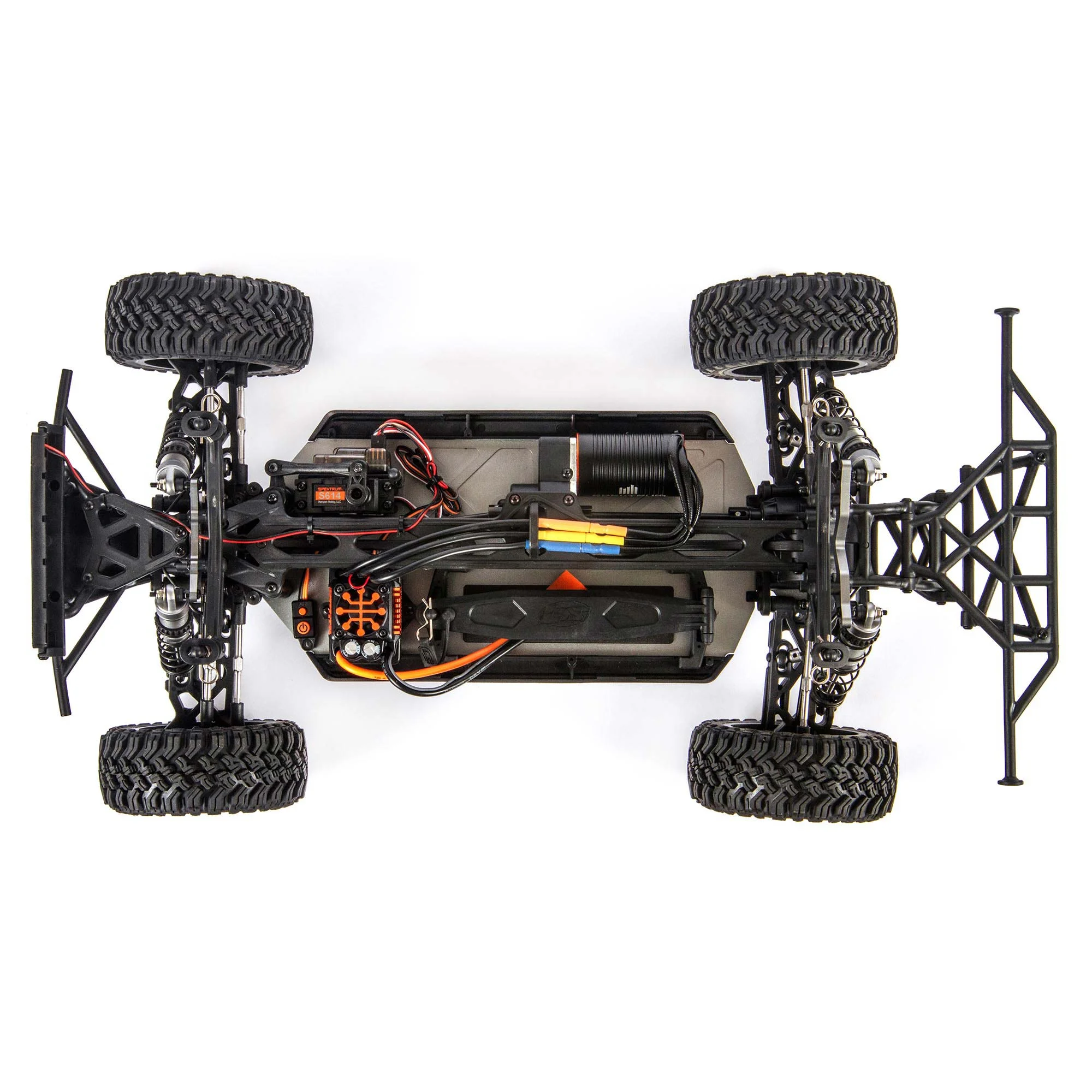 Losi RC Truck 1/10 TENACITY TT Pro 4 Wheel Drive Brushless SCT RTR Batteries and Charger Not Included with DX3 & Smart Brenthel LOS03019V2T1 Trucks Electric RTR 1/10 Off-Road
