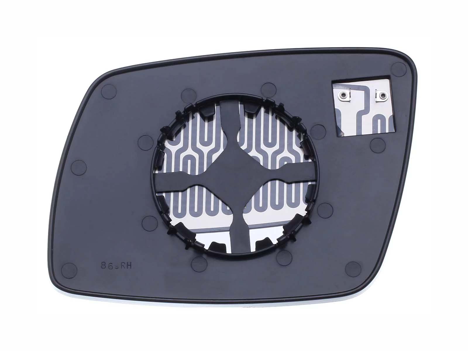 APA Replacement Mirror Glass with Heated W/Backing Plate for 2009 - 2019 Journey Passenger Right RH Side 68045692AA