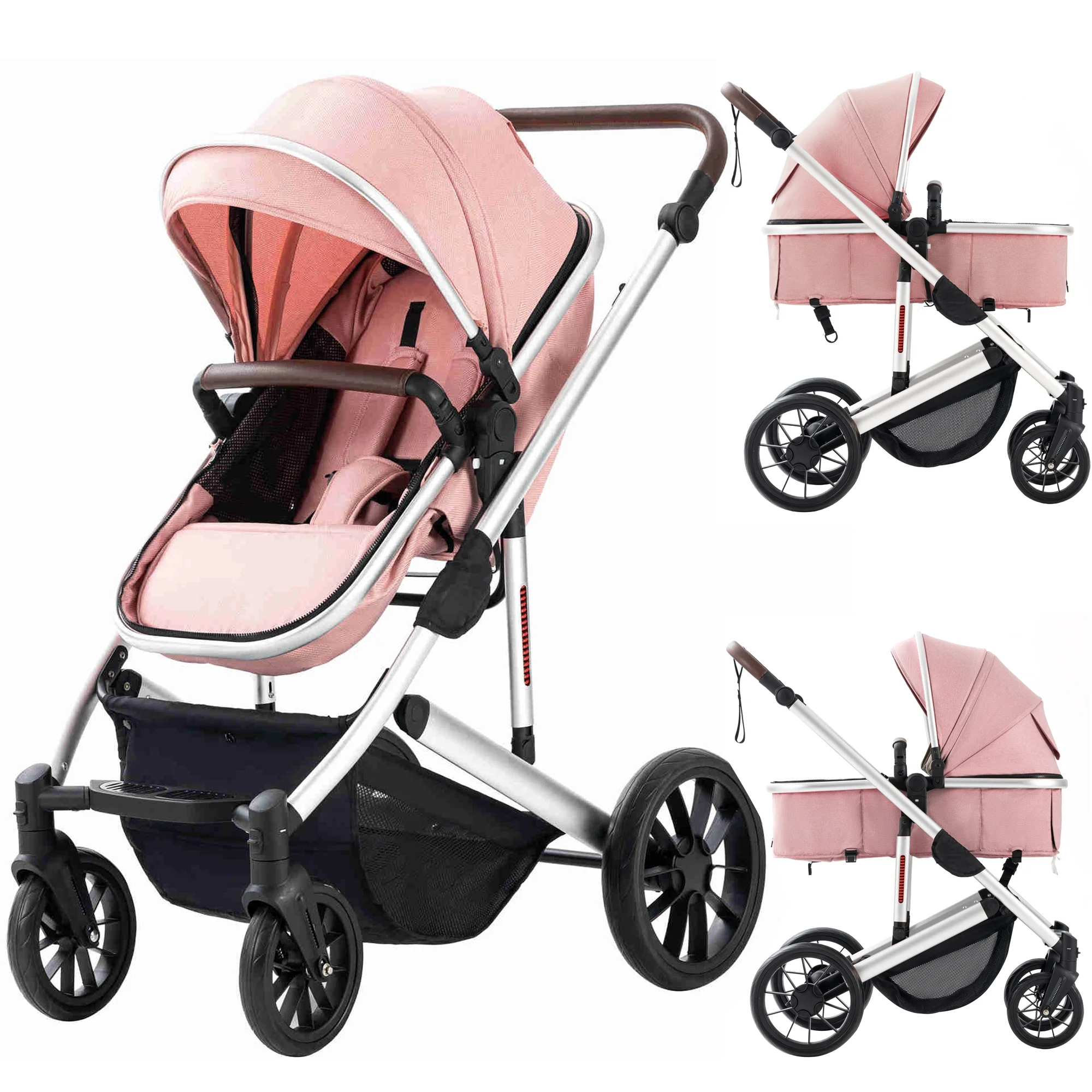 Baby Stroller Wagon Pram Potable Travel Baby Carriage Newborn Bassinet Pram