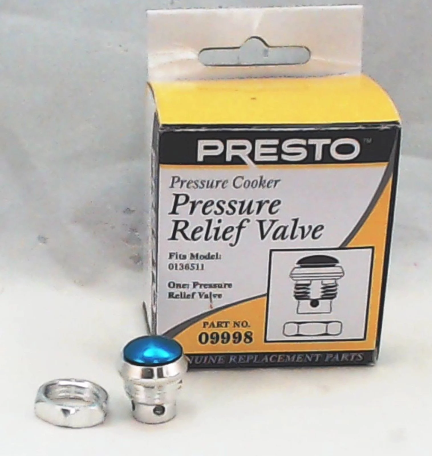 2 Pk, Presto Pressure Cooker Pressure Relief Valve, 09998
