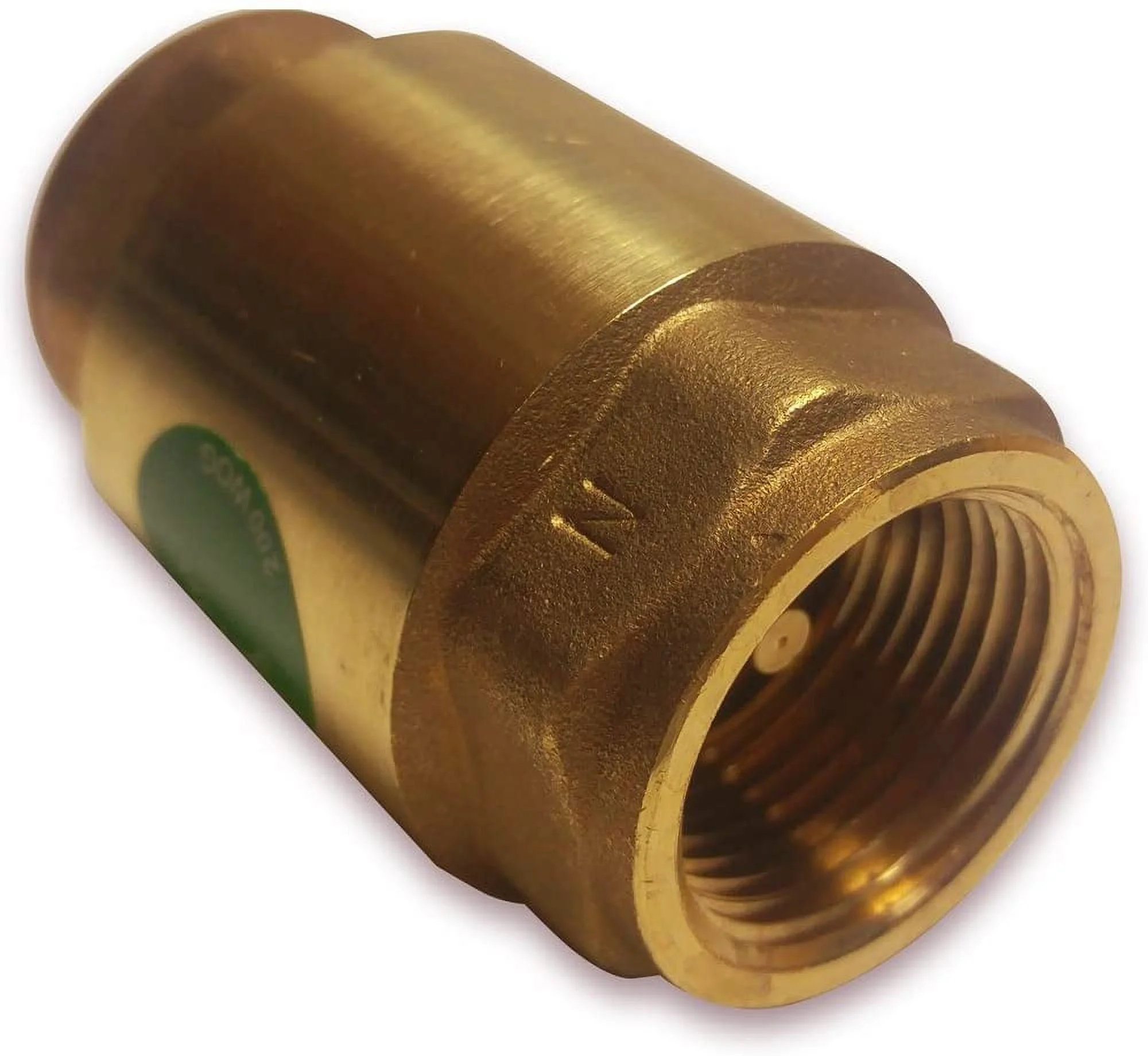 Lead Free Brass Spring Check Valve, IPS Thread (1-1/2