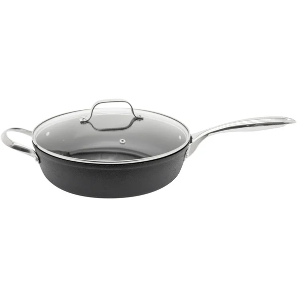 The Rock By Starfrit 034723-002-0000 The Rock By Starfrit 11-inch Deep Diamond Fry Pan