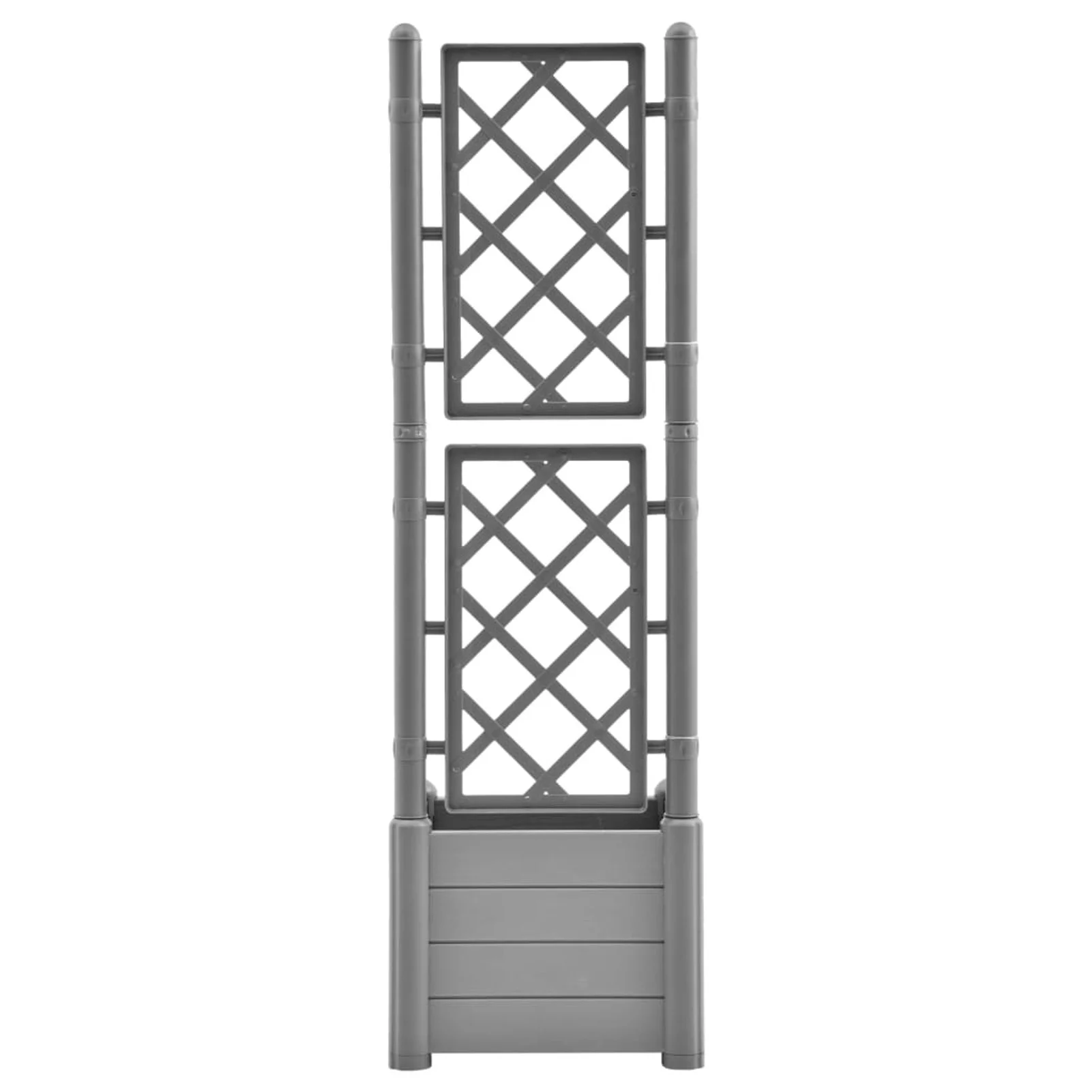 Anself Garden Planter with Trellis 16.9