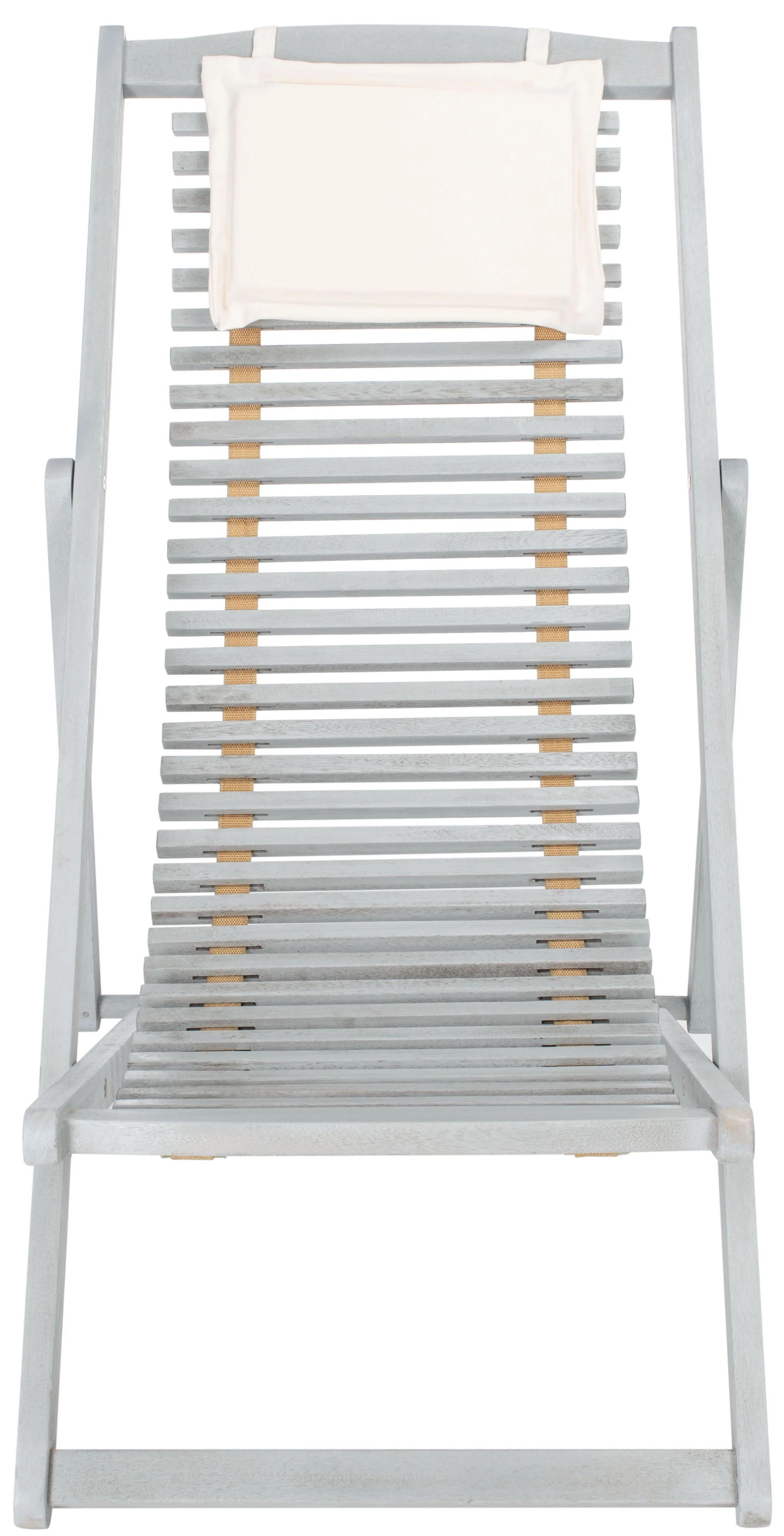 SAFAVIEH Rendi Relax Chair With Pillow, Grey/Beige, Set of 2