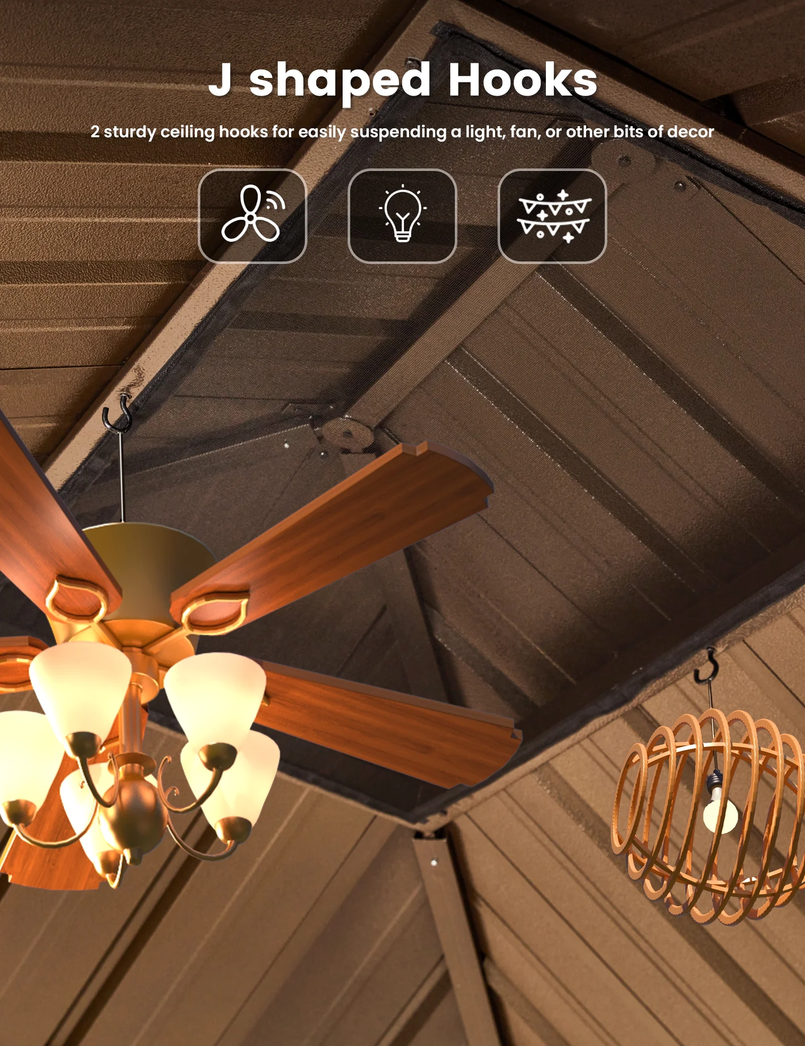 Richryce 10' X 12' Hardtop Gazebo Aluminum Frame Gazebo with Galvanized Steel Double Roof