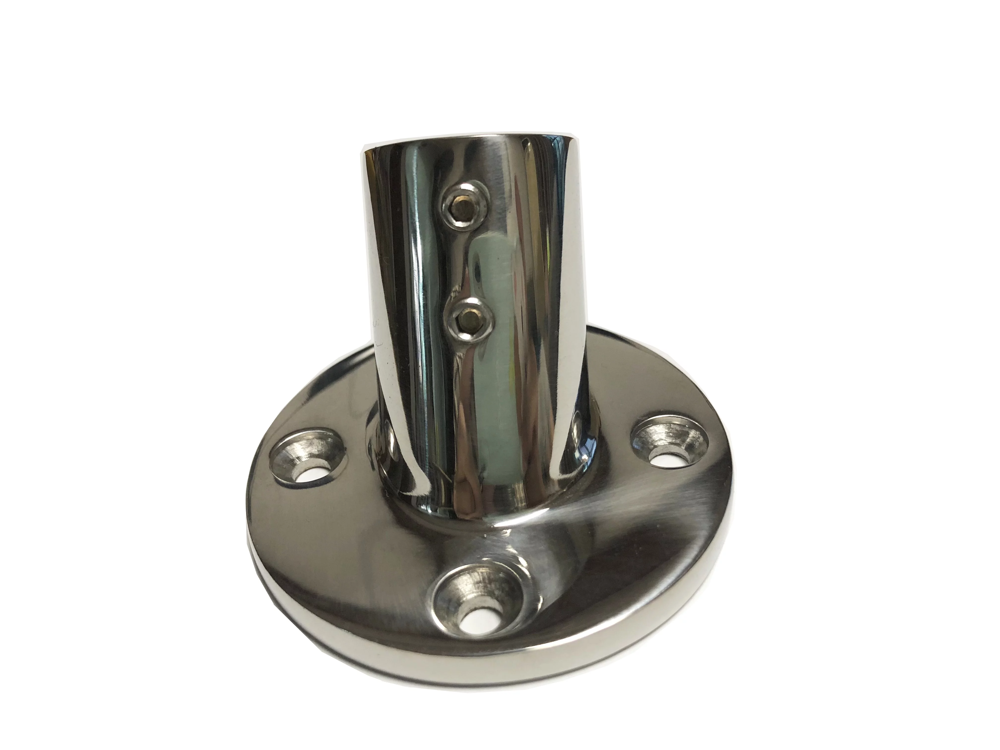 GooMeng 316 Stainless 60 Degree Boat handrail Round Base 7/8