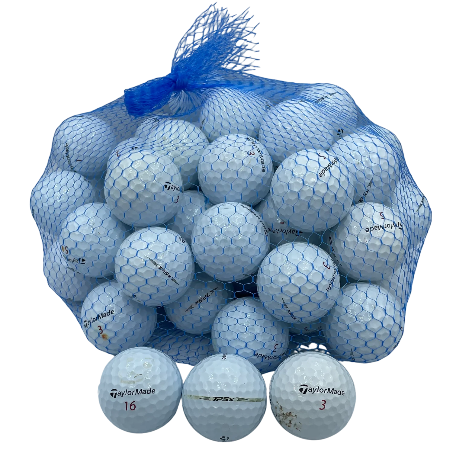 Golf Ball Planet - Taylormade TP5x Recycled Golf Balls 4A/Near Mint (50 Pack)