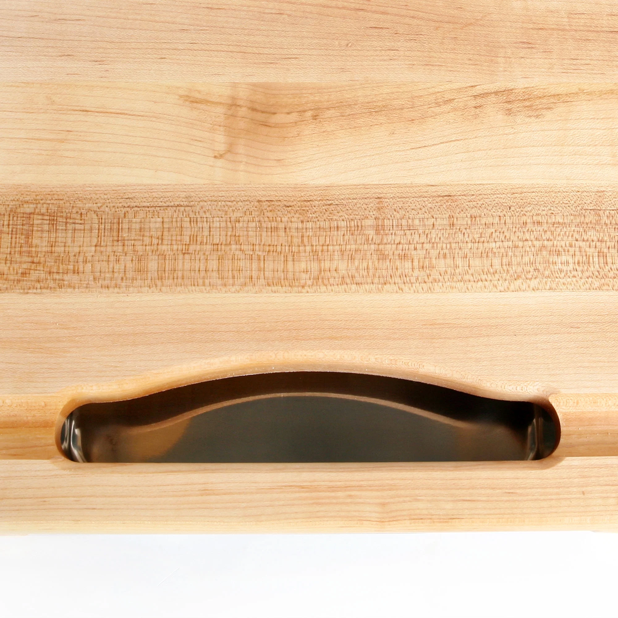 John Boos Newtown Prep Master Maple Cutting Board & Pan, 15