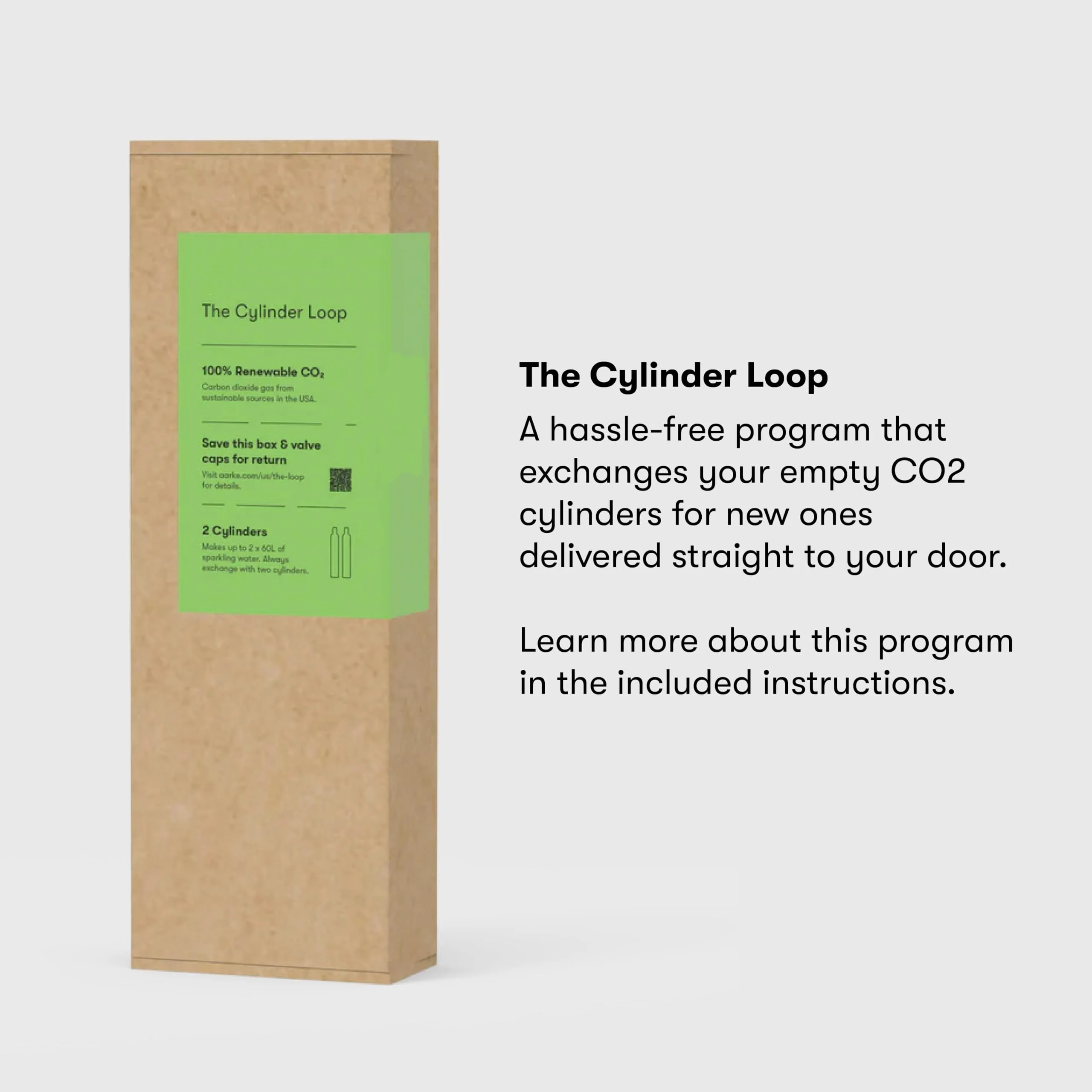 CO2 Refill Cylinder, Compatible with All Carbonator Soda Machines & Most Soda Machines, Makes Up to 120L of Carbonated Water (2-Pack)