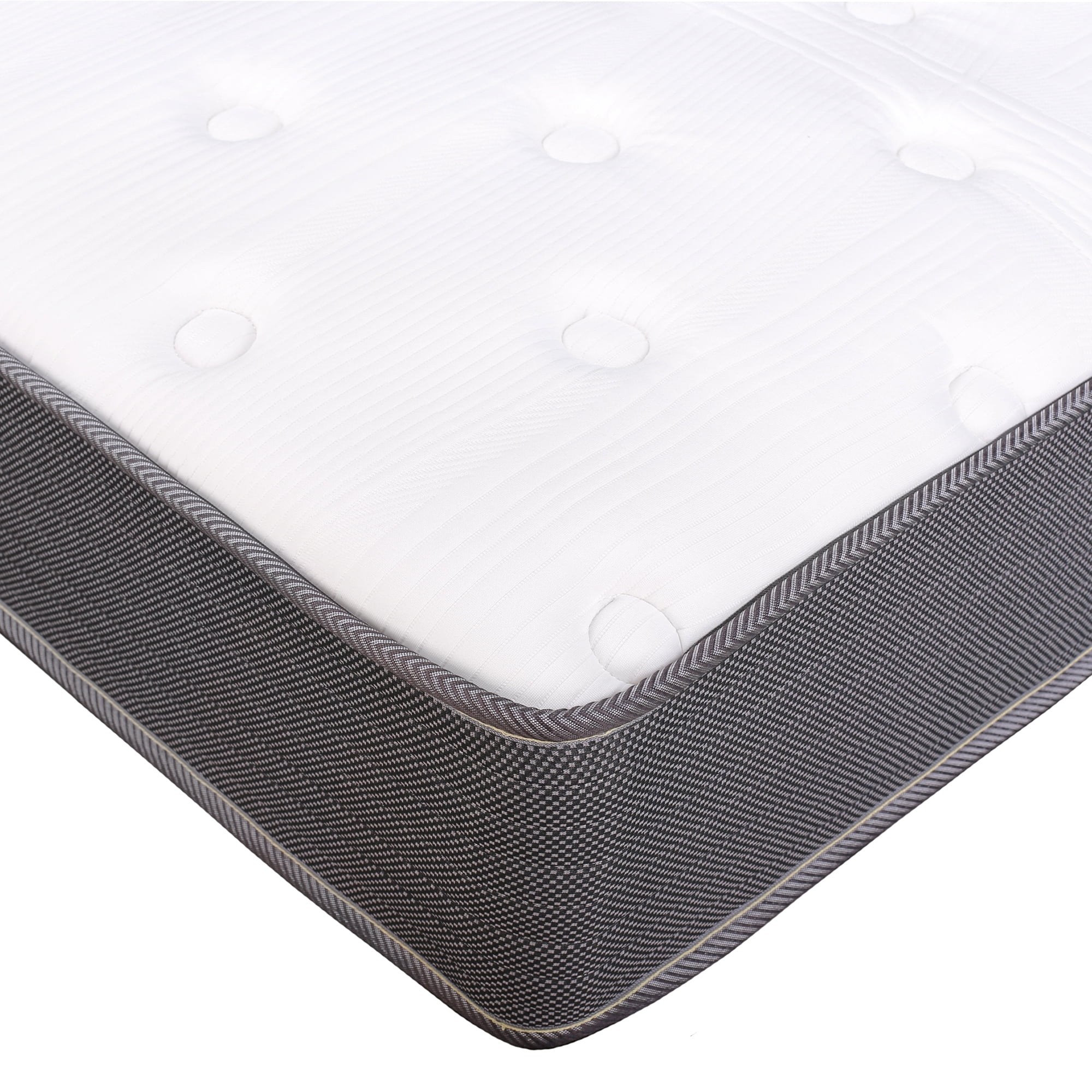Primo International Equilibria 10in Polyurethane Full Mattress in White