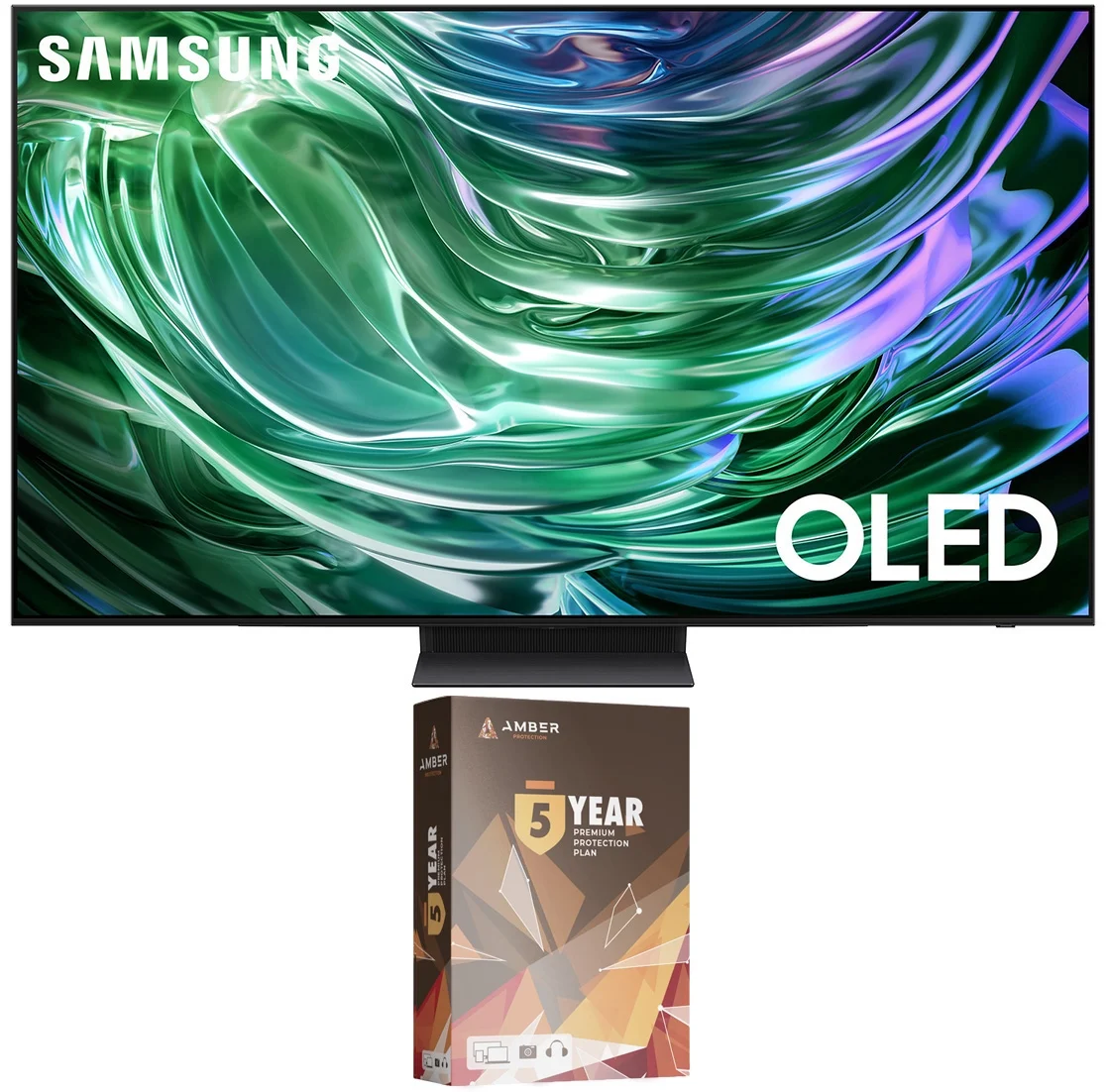 Samsung QN65S90DAFXZA 65 Inch 4K OLED Smart TV with Dolby Atmos and an Additional 5 Year Extended Amber Protection (2024)