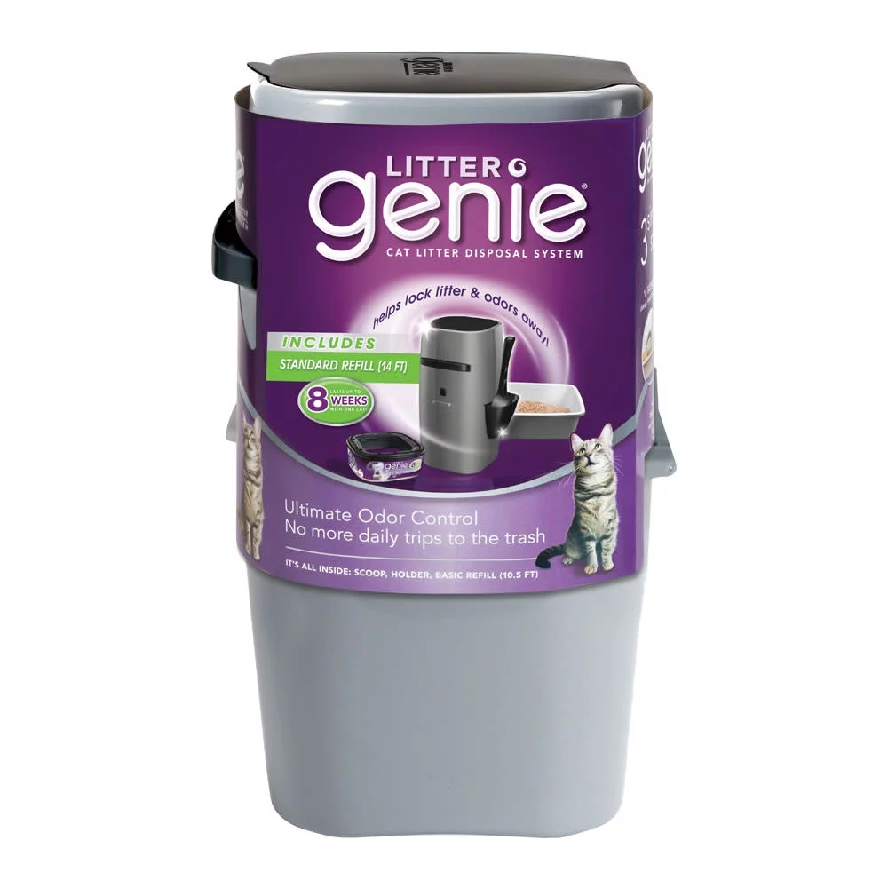 Litter Genie Cat Litter Disposal Odor Free Pail System