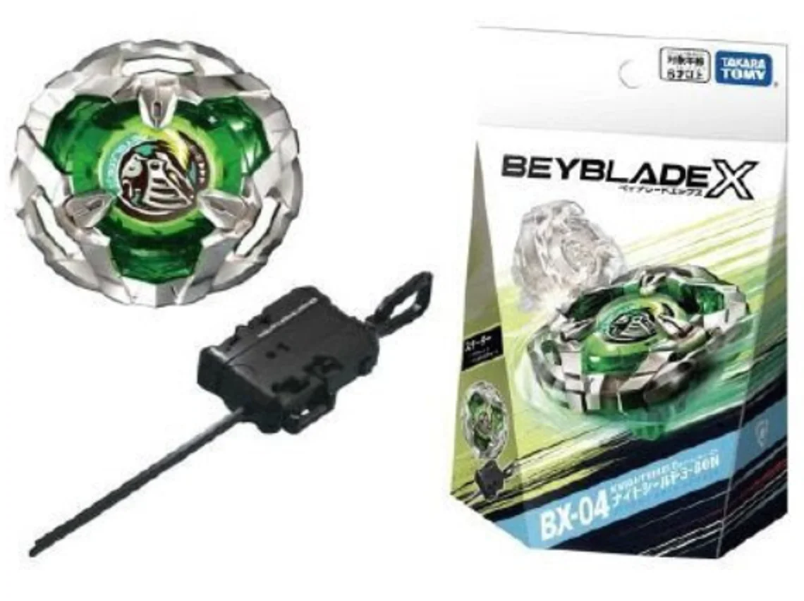 Takara Tomy Beyblade X BX-04 Starter Knight Shield 3-80N
