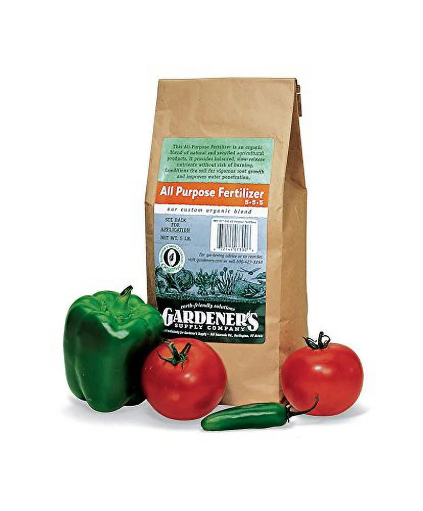 Gardener's Supply Company Organic All-Purpose Fertilizer, 25 Lbs.