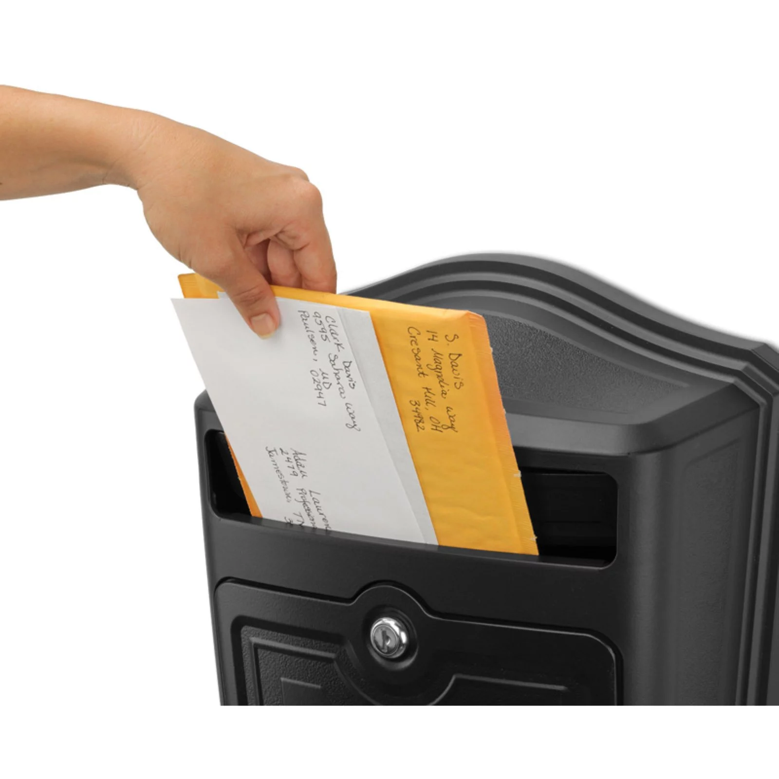 Maison Wall Mount Mailbox Black