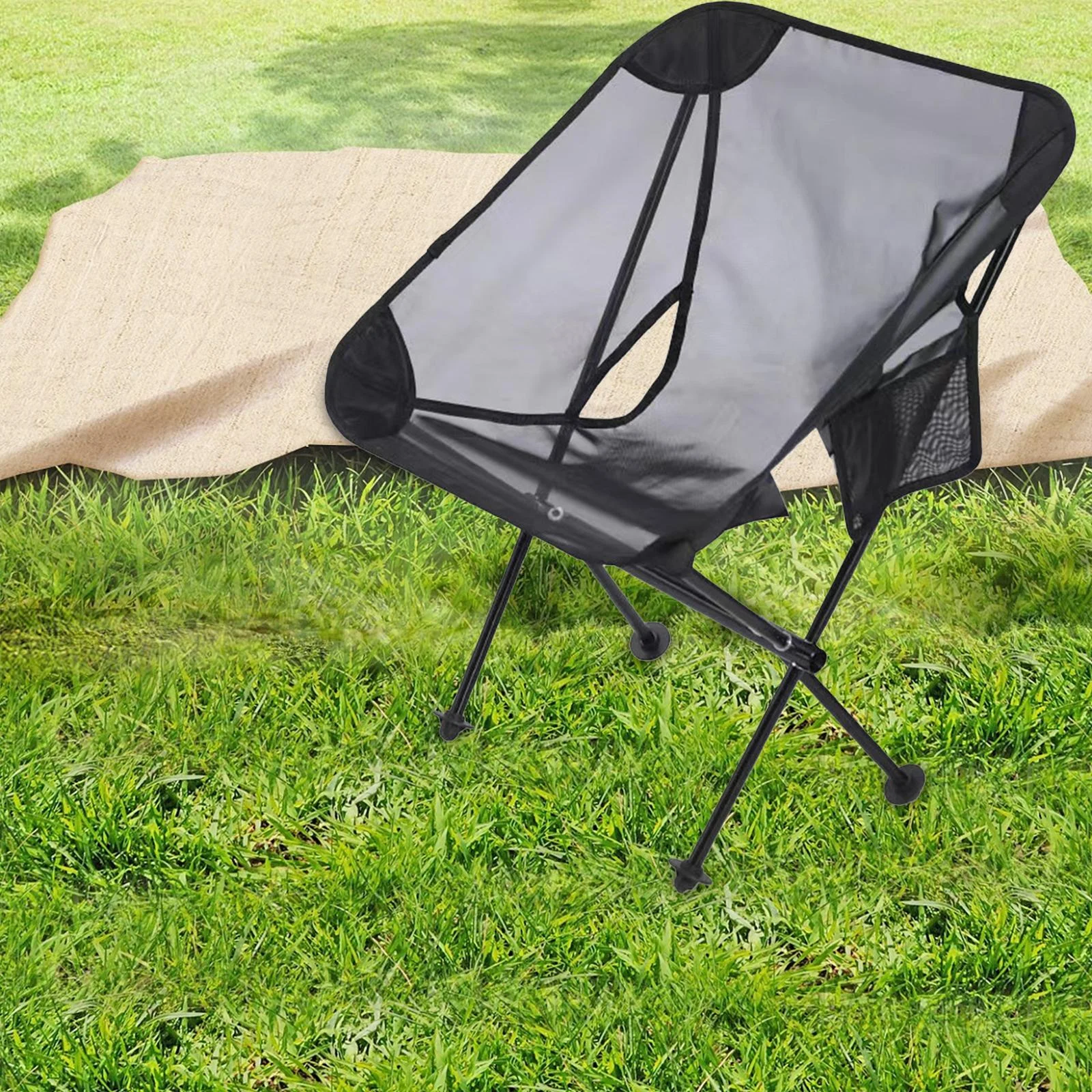 Folding Camping Chair Outdoor  Chair  Outdoor Gardens Fishing Backpacking Campings Accessory Beach Chair Folding Chair