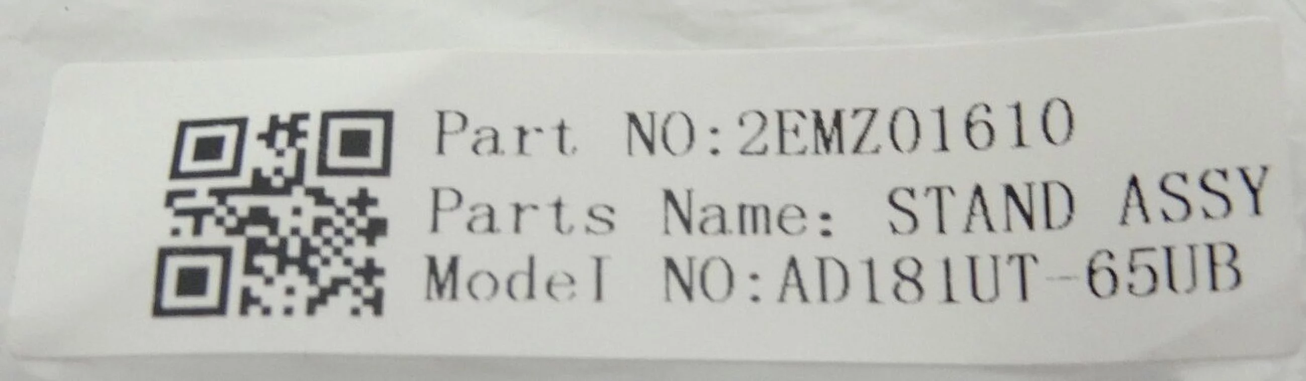 NEW Philips 65PFL5466/F7 65PFL5766/F6 Stand Legs W/Screws (2EMM02009/2EMM02266)