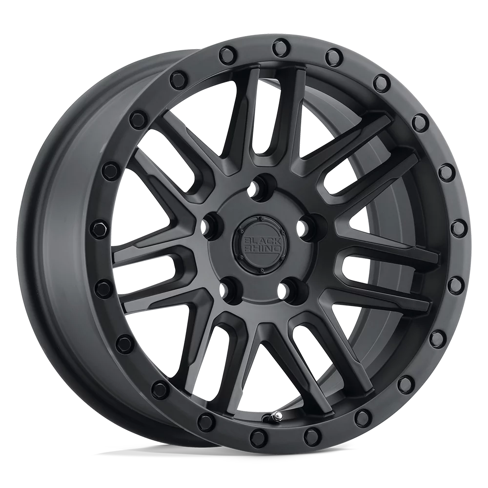 Black Rhino Cast Aluminum Rim BRACH 17X9.5 5X5.0 M-BLK -18MM, 1795ACH-85127B71