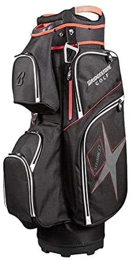 Bridgestone Tour B Cart Bag (14-Way, Black) Golf New