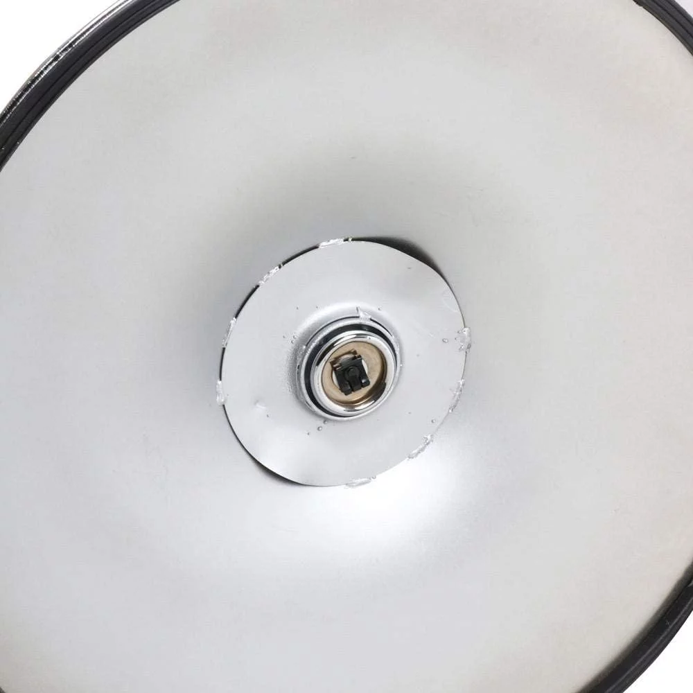 Adjustable Round Pub Table Counter Bar Height MDF Top Table 360 Degree Swivel Bar Tables Tall Cocktail Tables Bistro Table, Black