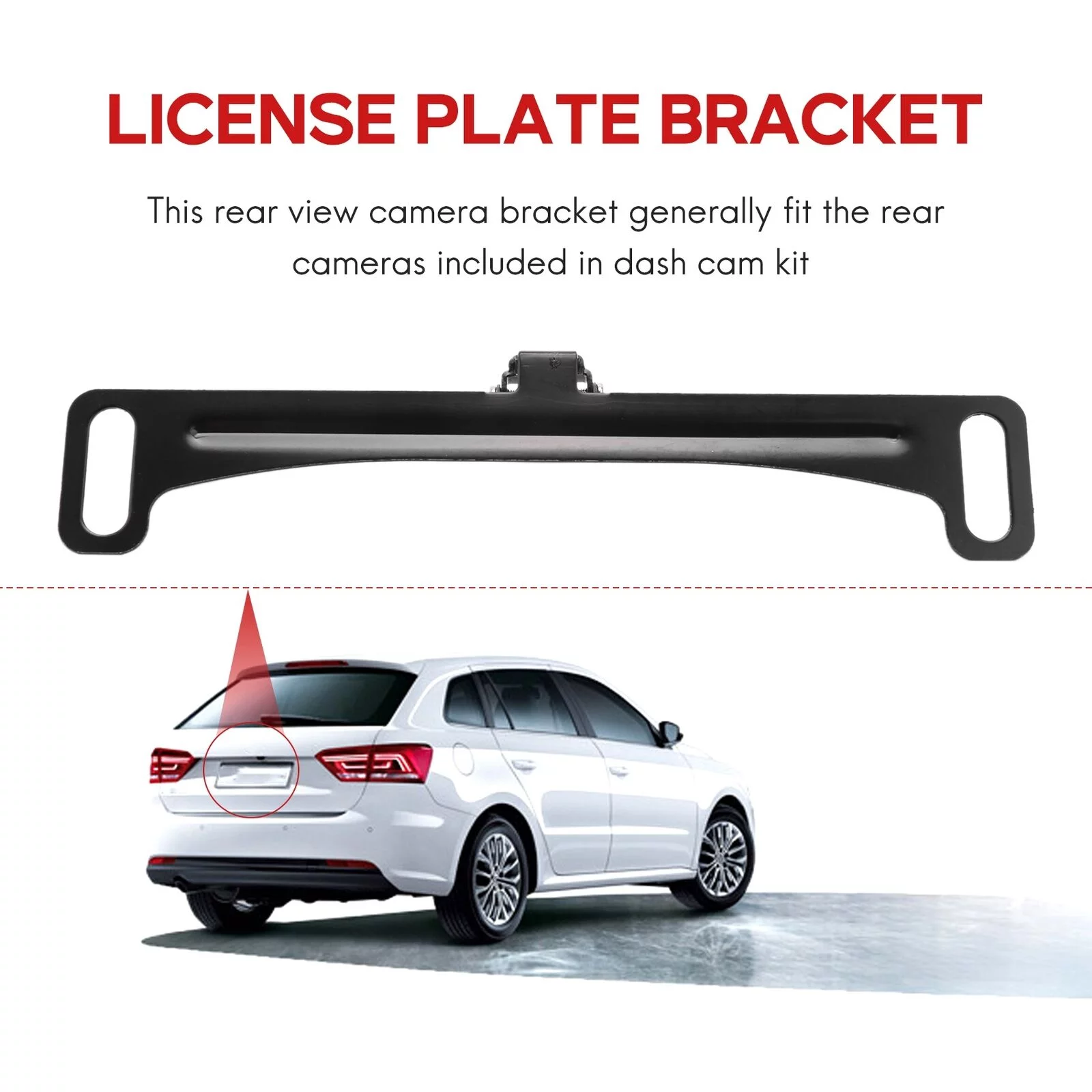 Wireless Car Backup Camera Rear View System Night Vision + 4.3