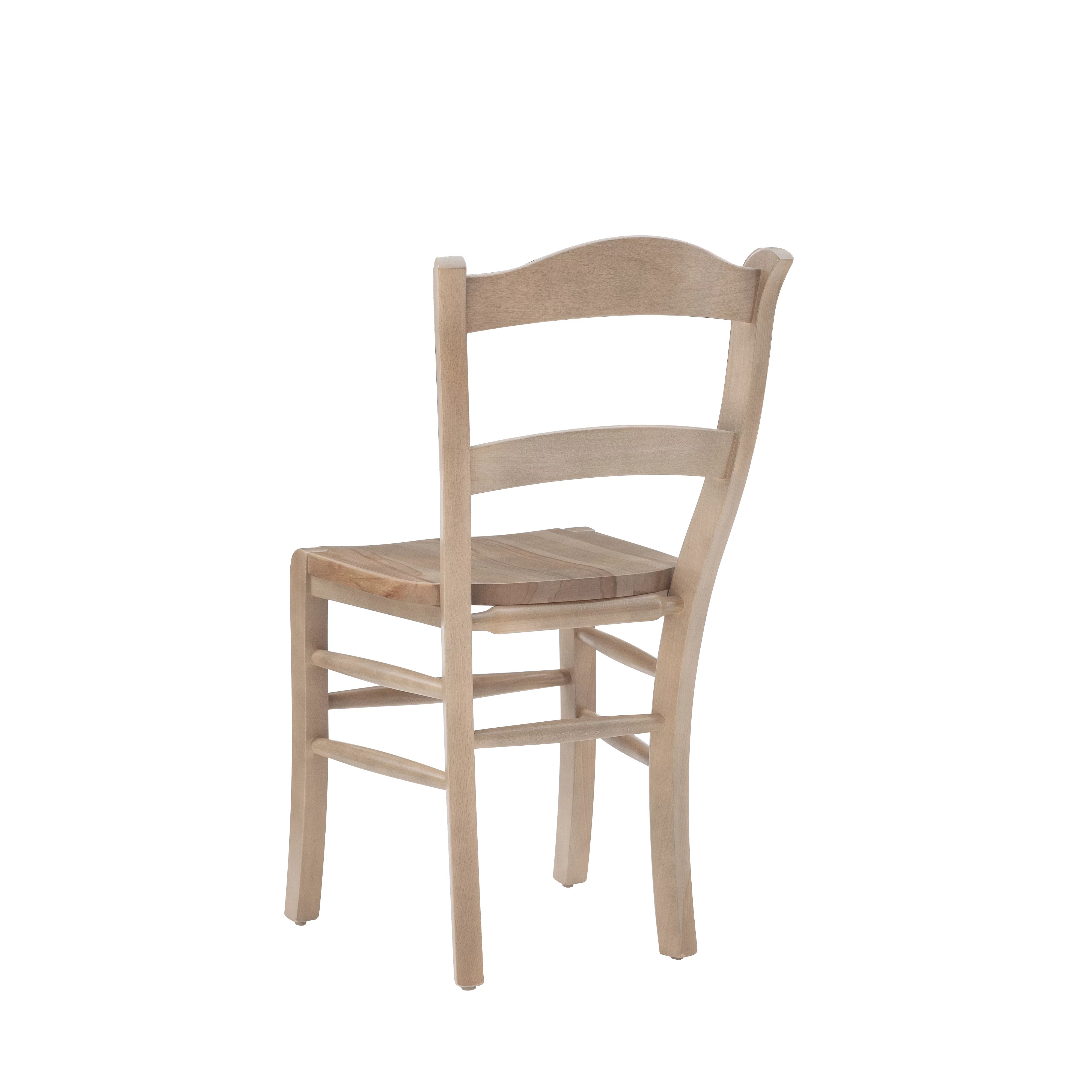 Linon Lantana Wood Dining Side Accent Chair, Set of 2, Natural