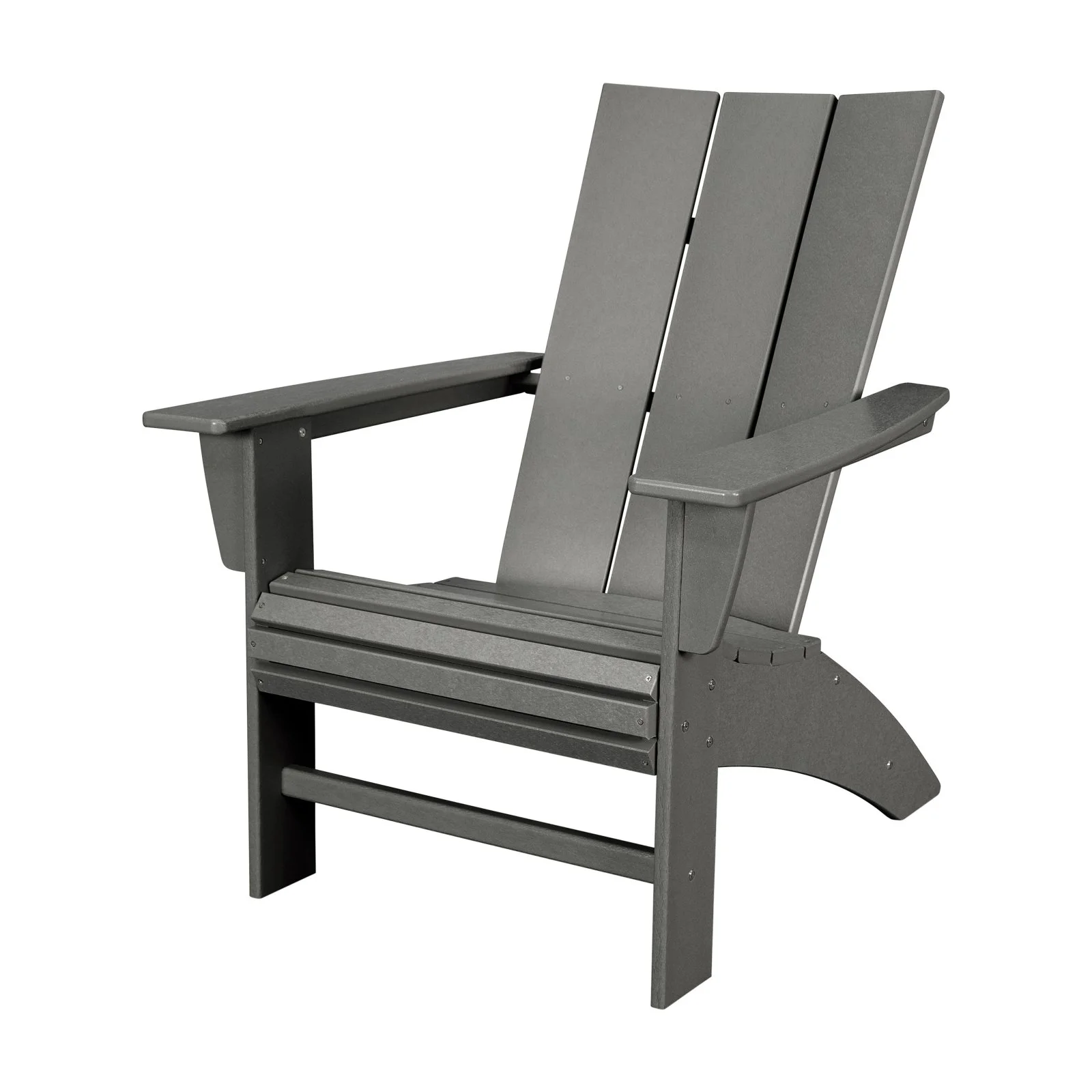 POLYWOOD Modern Curveback Adirondack Chair