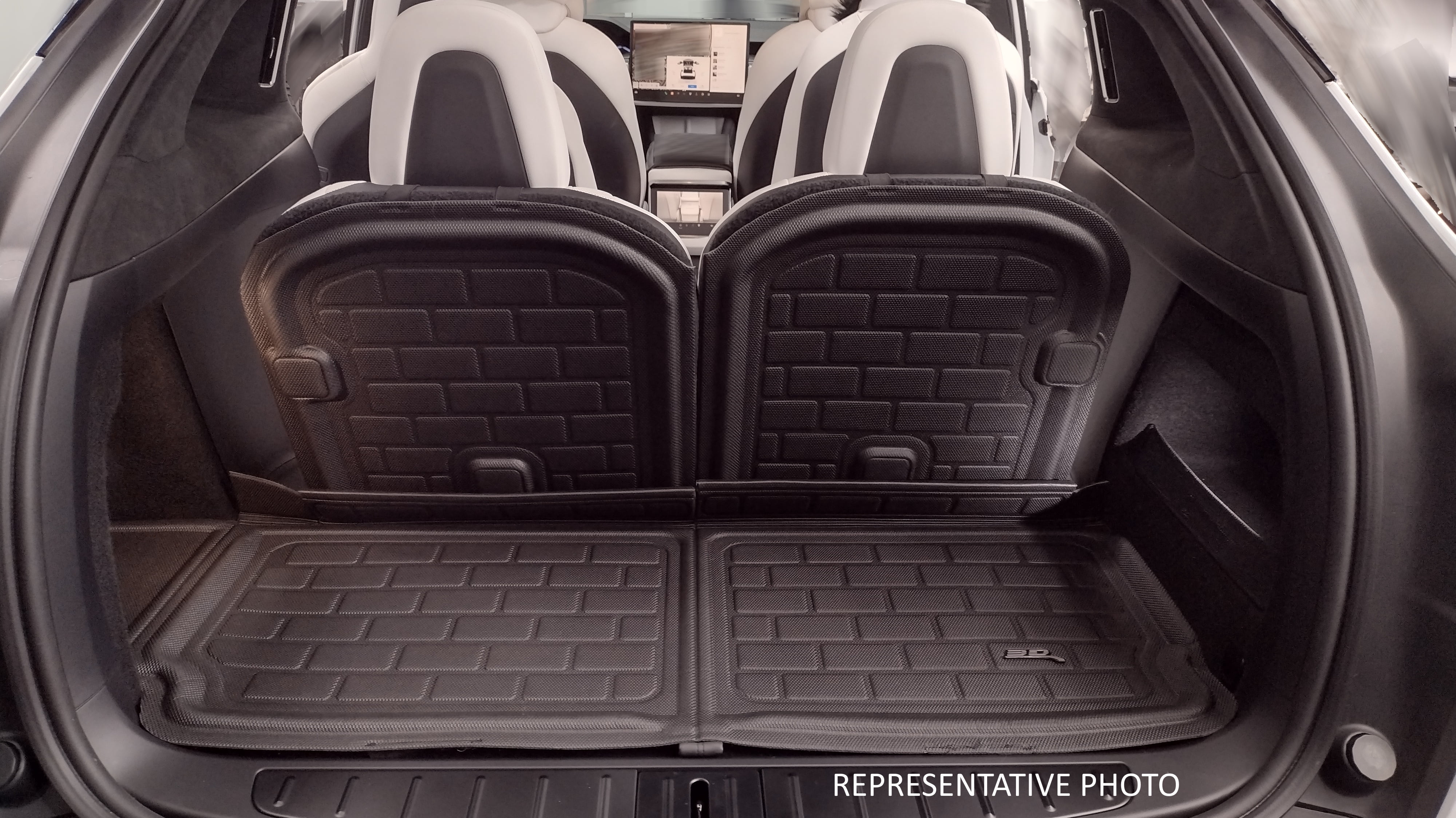 3D MAXpider KAGU Seatback Protector (BLACK) compatible with SUBARU FORESTER 2019-2024 - Seatback Protector