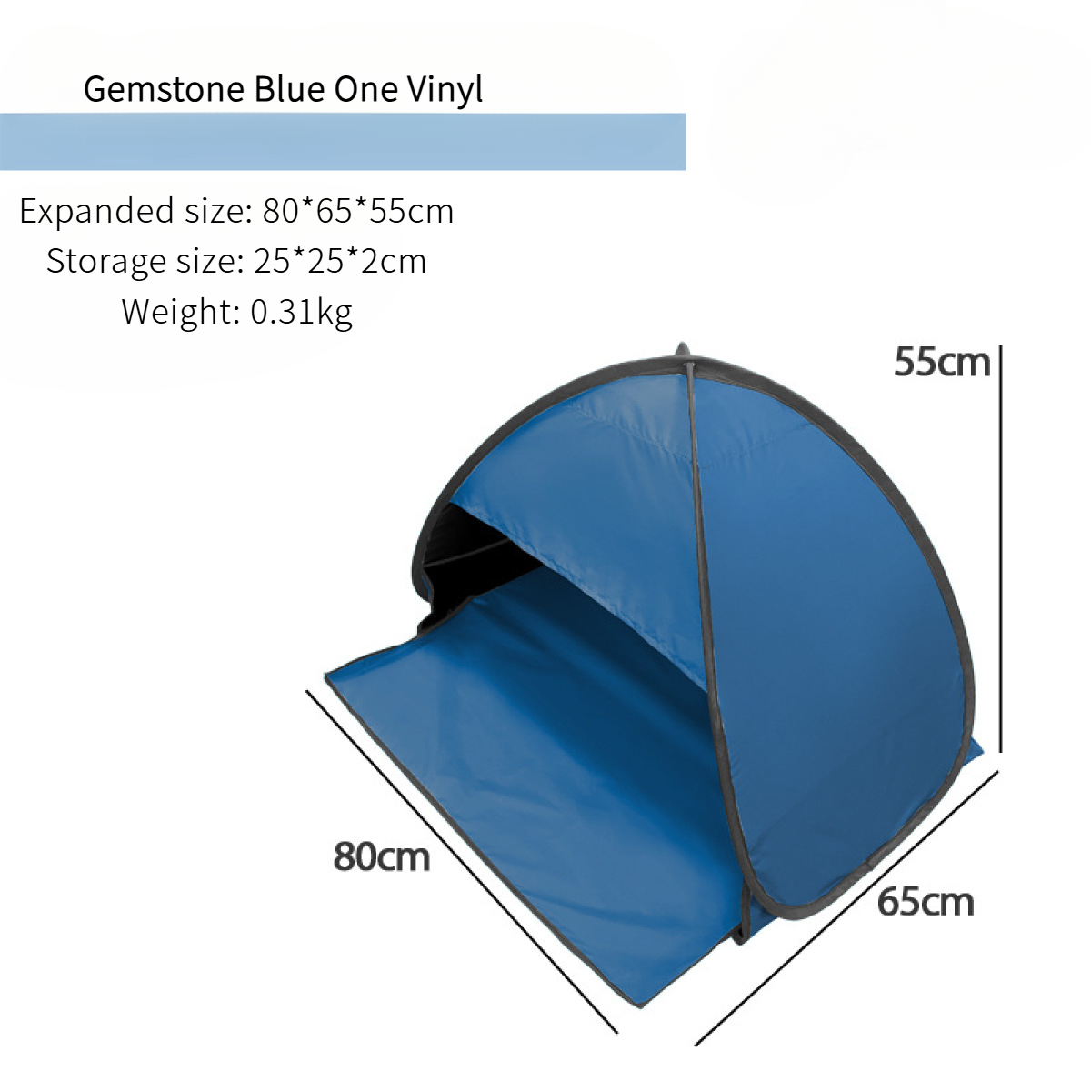 Cinny Outdoor Automatic Speed Open Beach Sunshade Tent