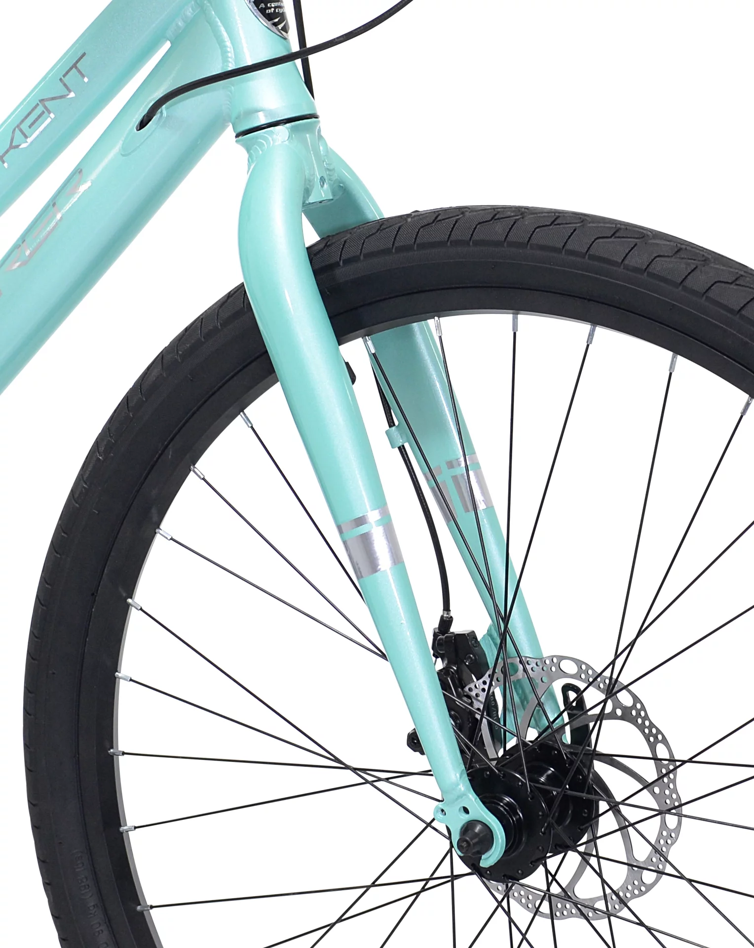 Kent Bicycles 27.5 in. Wanderer Women's Aluminum All-Terrain Bike, Light Blue