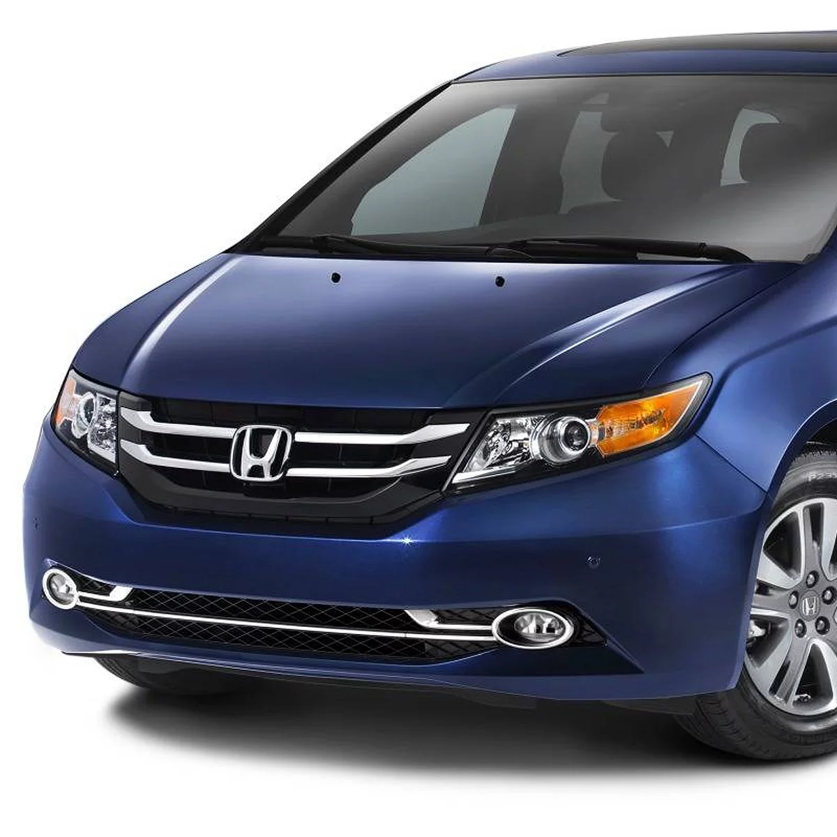 DNA Motoring FL-ZTL-184-CH For 2014 to 2016 Honda Odyssey Truck Front Bumper Driving Fog Light Lamp+Switch Clear Lens