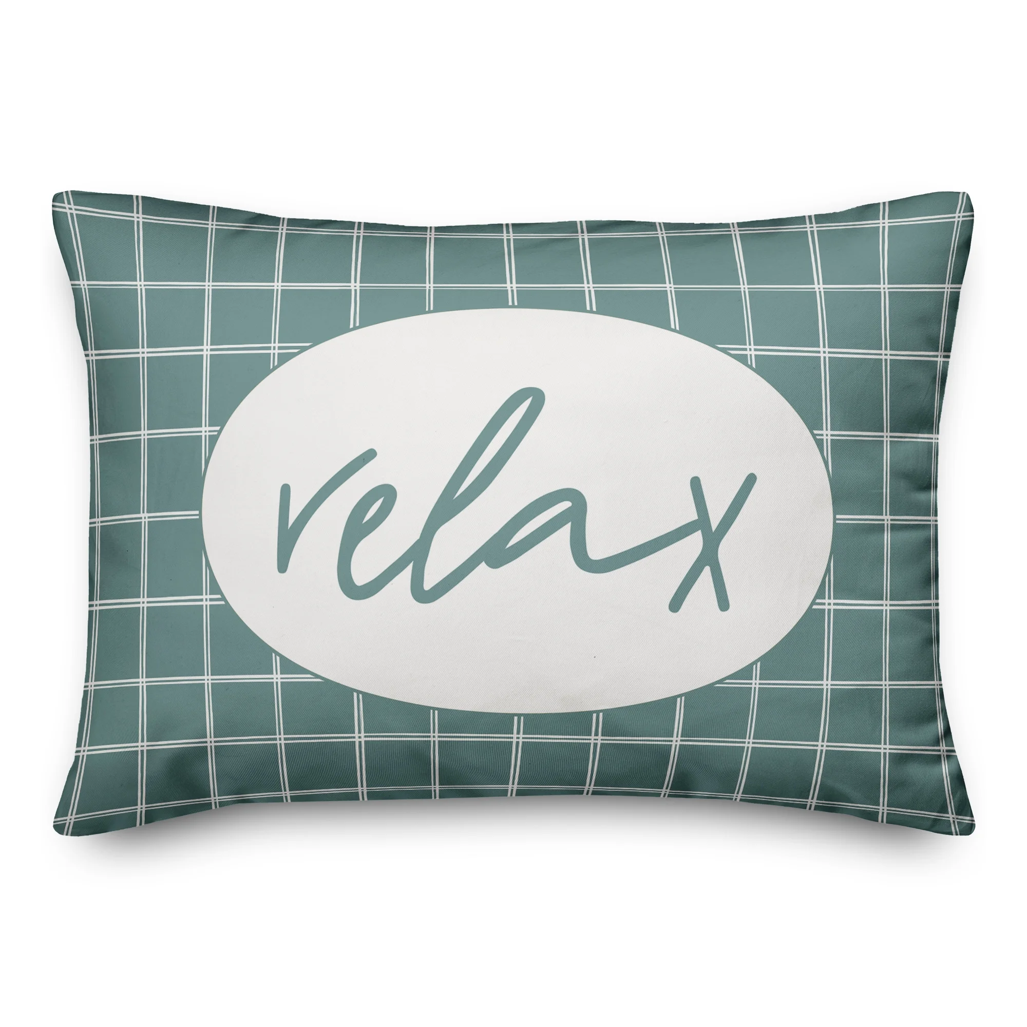 Creative Products Simple Navy Boho Circle 16 x 16 Indoor / Outdoor Pillow