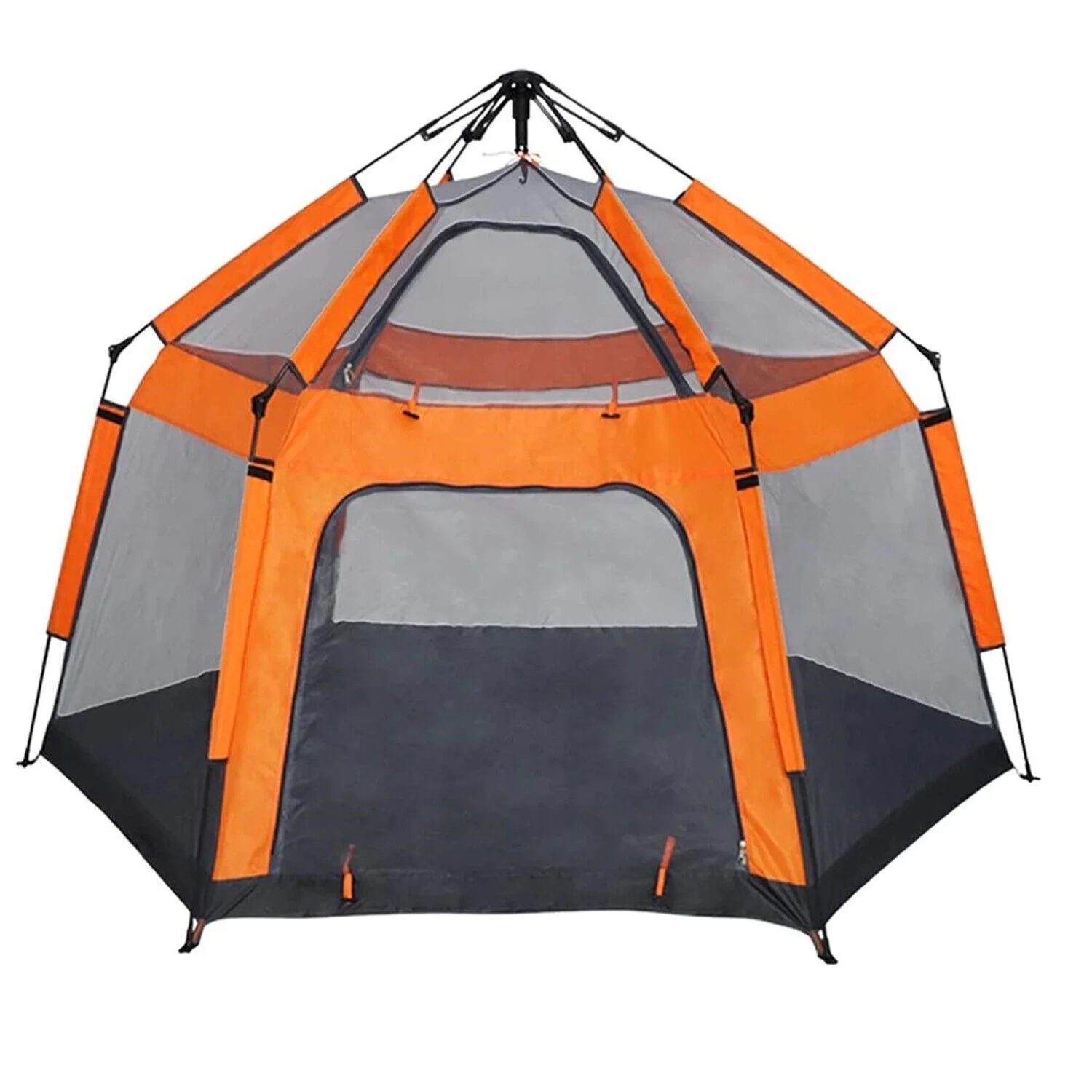 3-4 Person Camping Instant Pop-Up Tent Sun Shelter Canopy Outdoor Beach