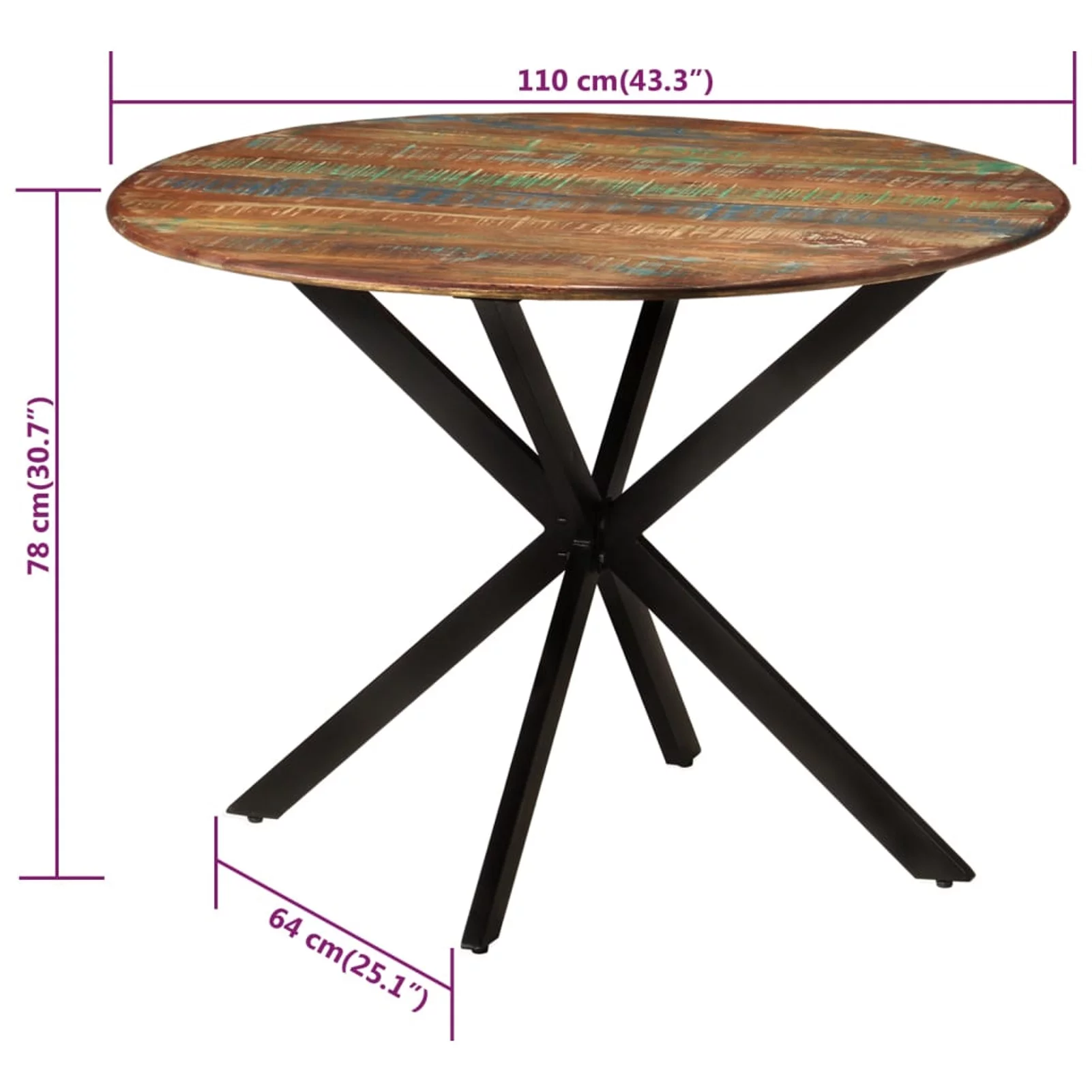 moobody Dining Table Ø43.3
