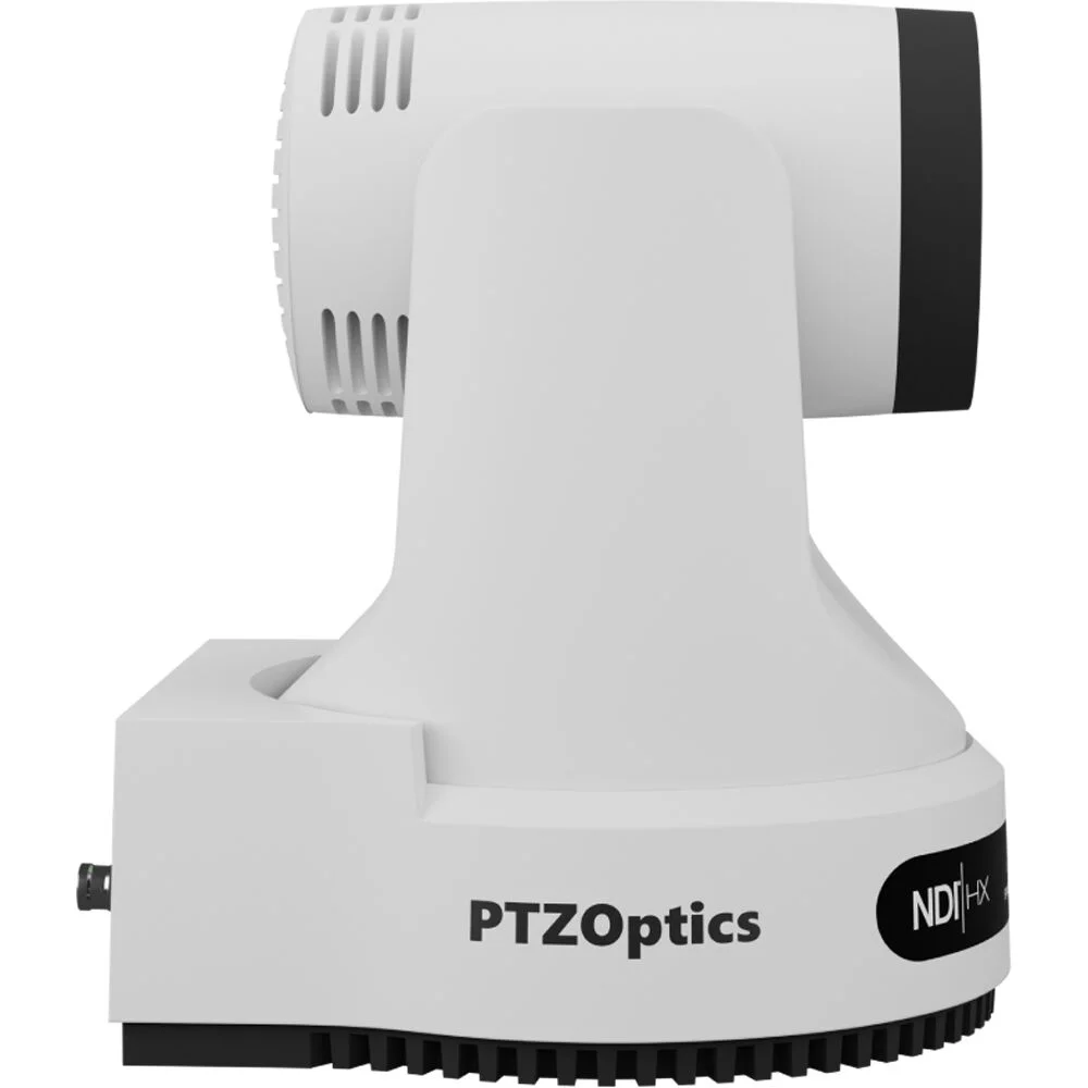 2 x PTZOptics Move 4K SDI/HDMI/USB/IP PTZ Camera with 12x Optical Zoom (White) (PT12X-4K-WH-G3) + PTZOptics PT-JOY-G4 Joystick Controller